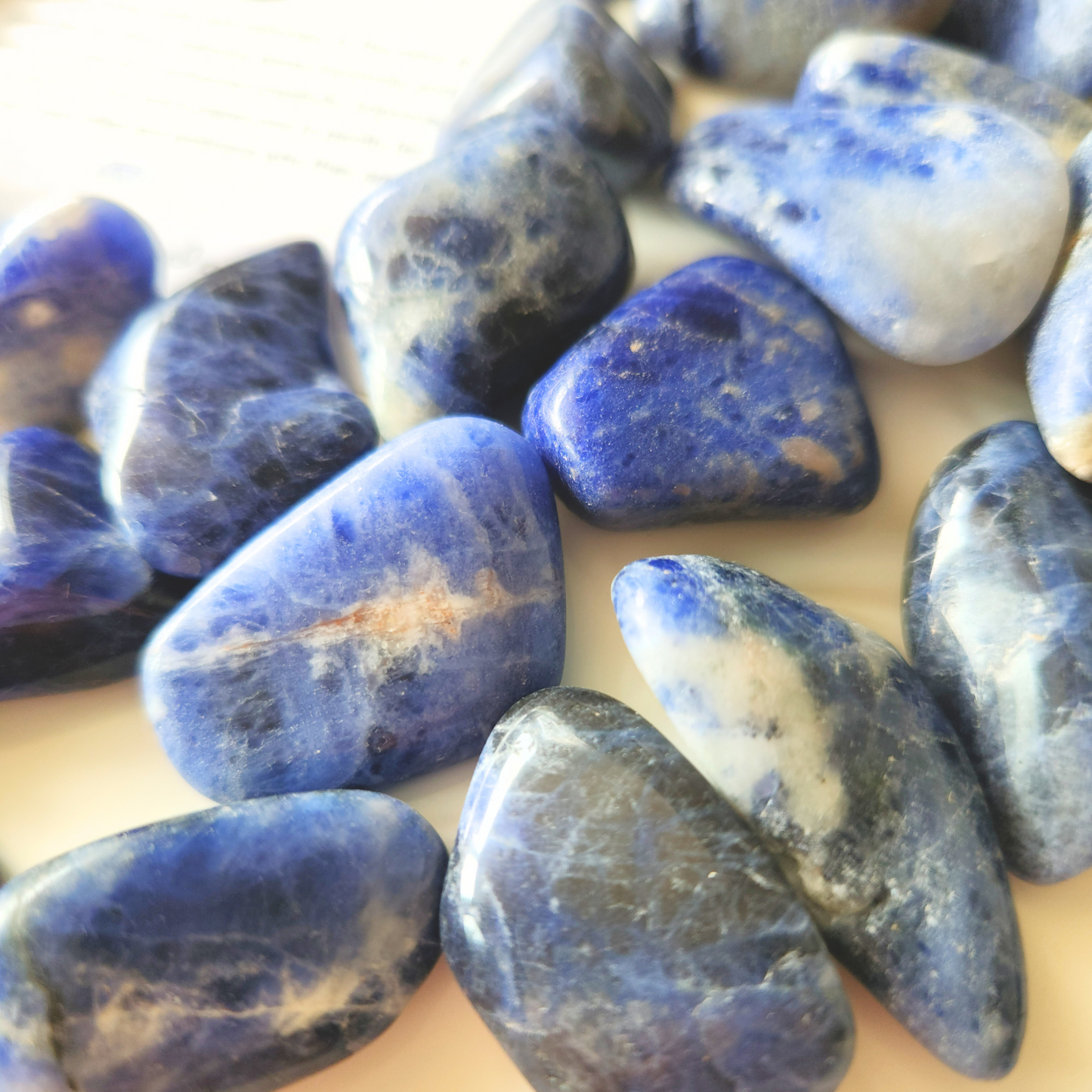 Sodalite tumble