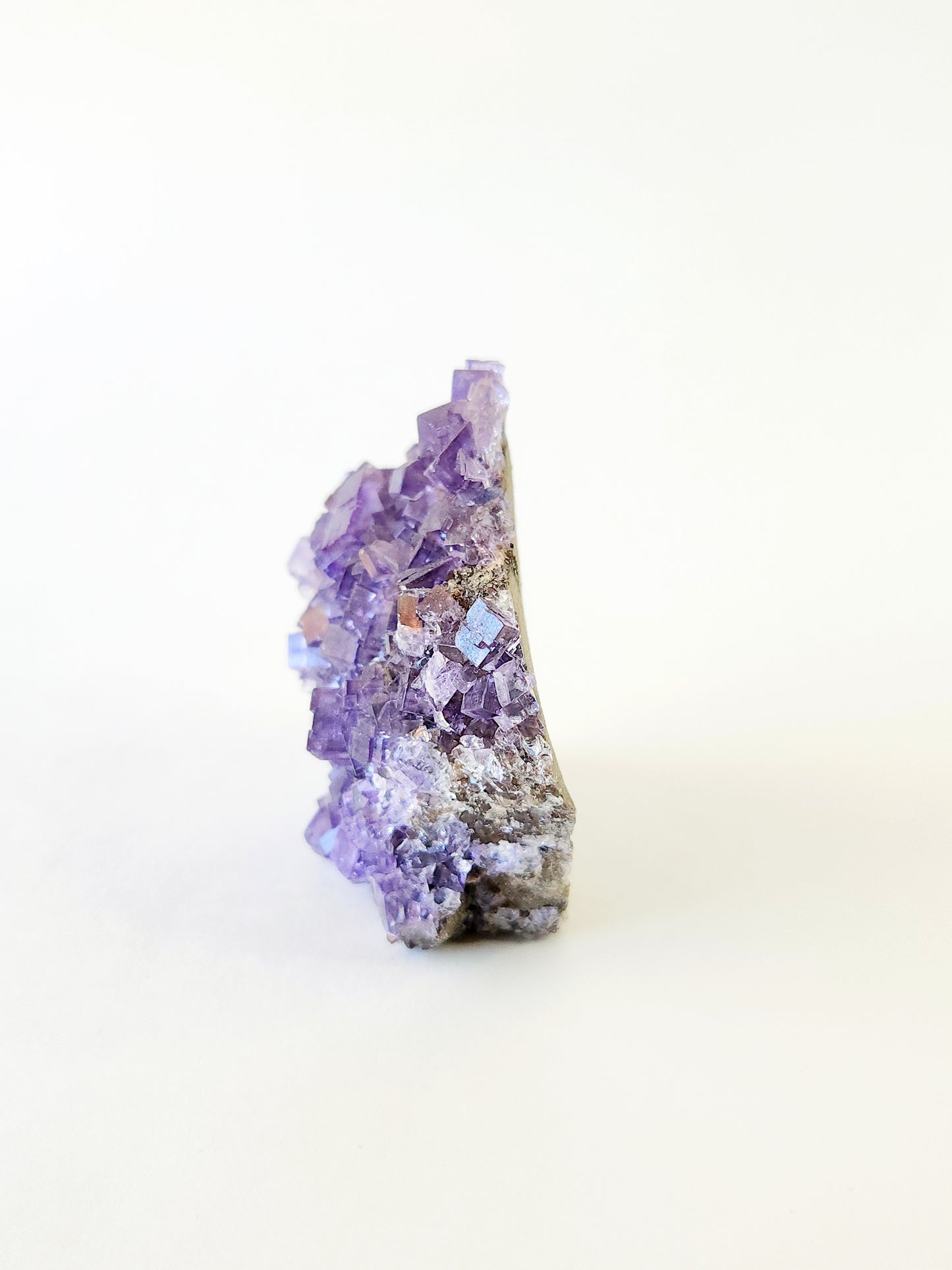 Spanish purple cubic fluorite