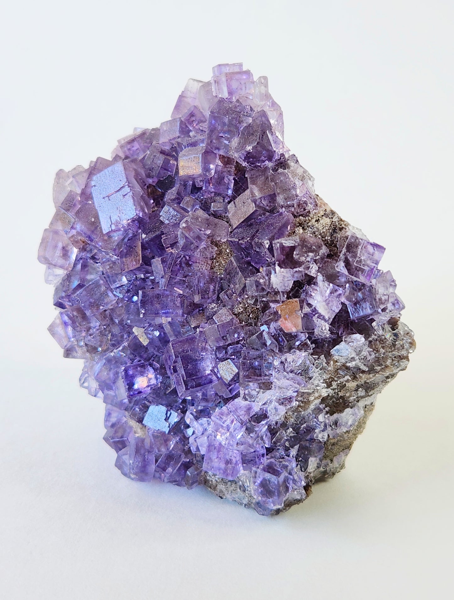 Spanish purple cubic fluorite