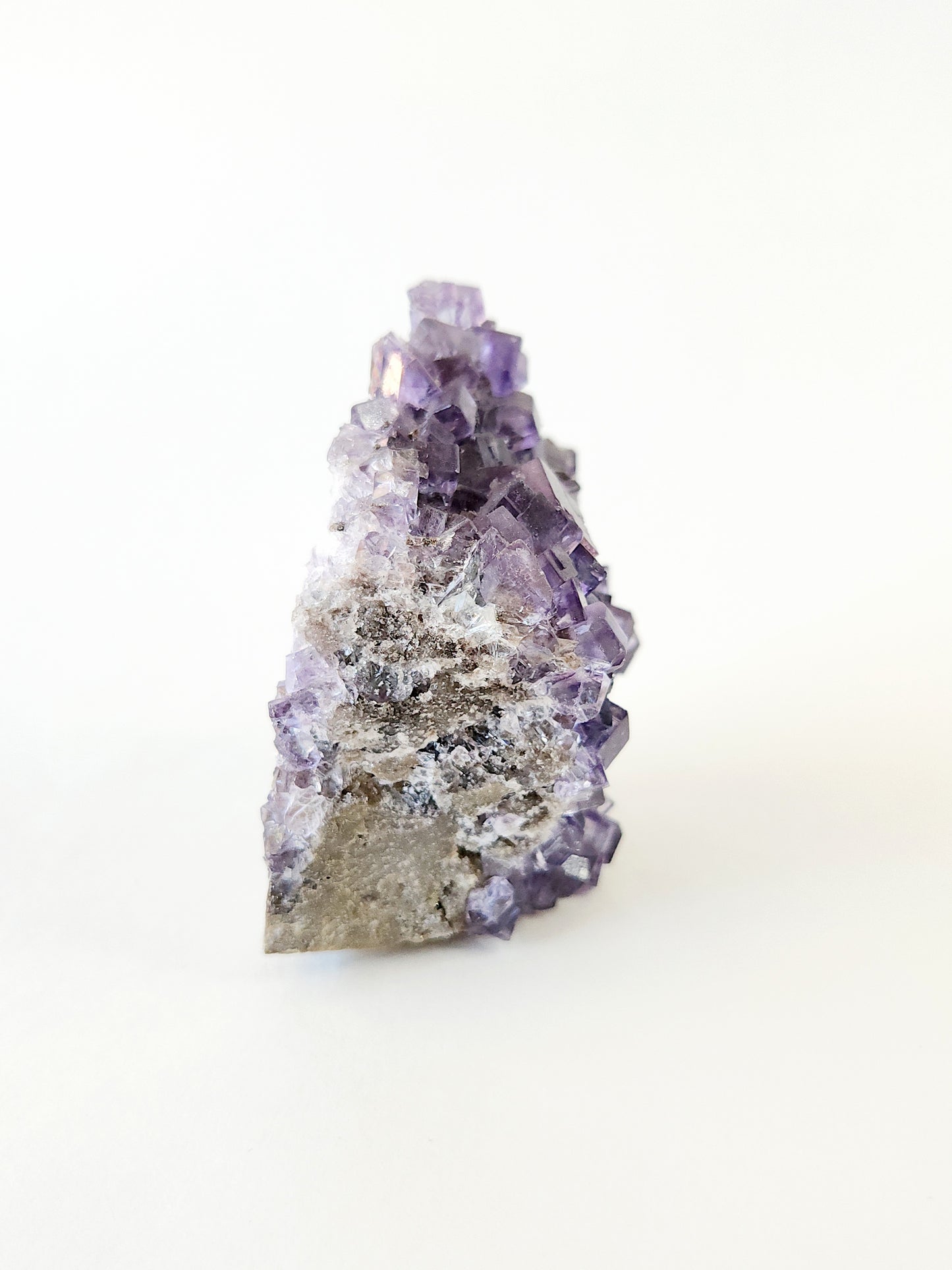 Spanish purple cubic fluorite