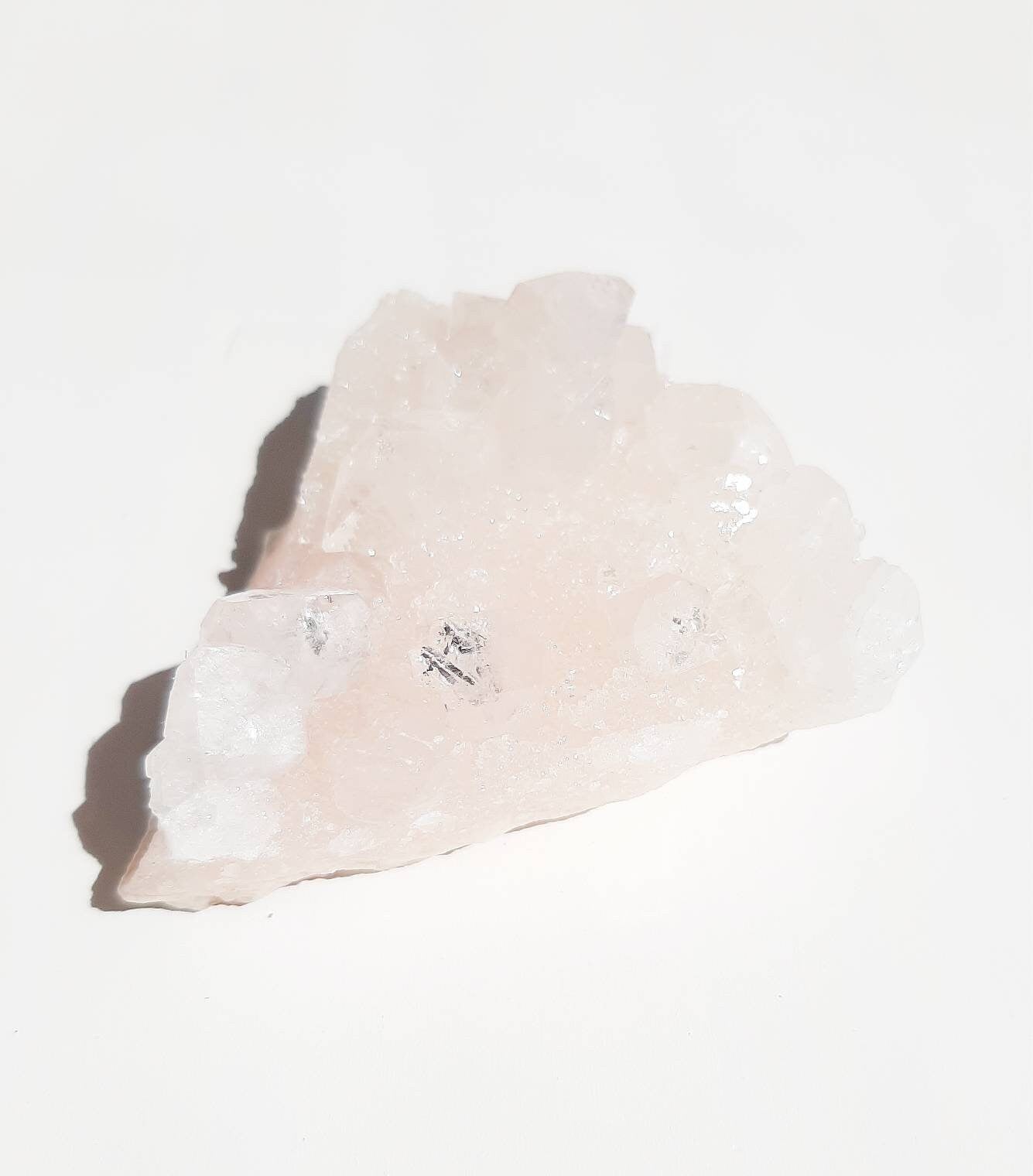 Small pink apophyllite cluster