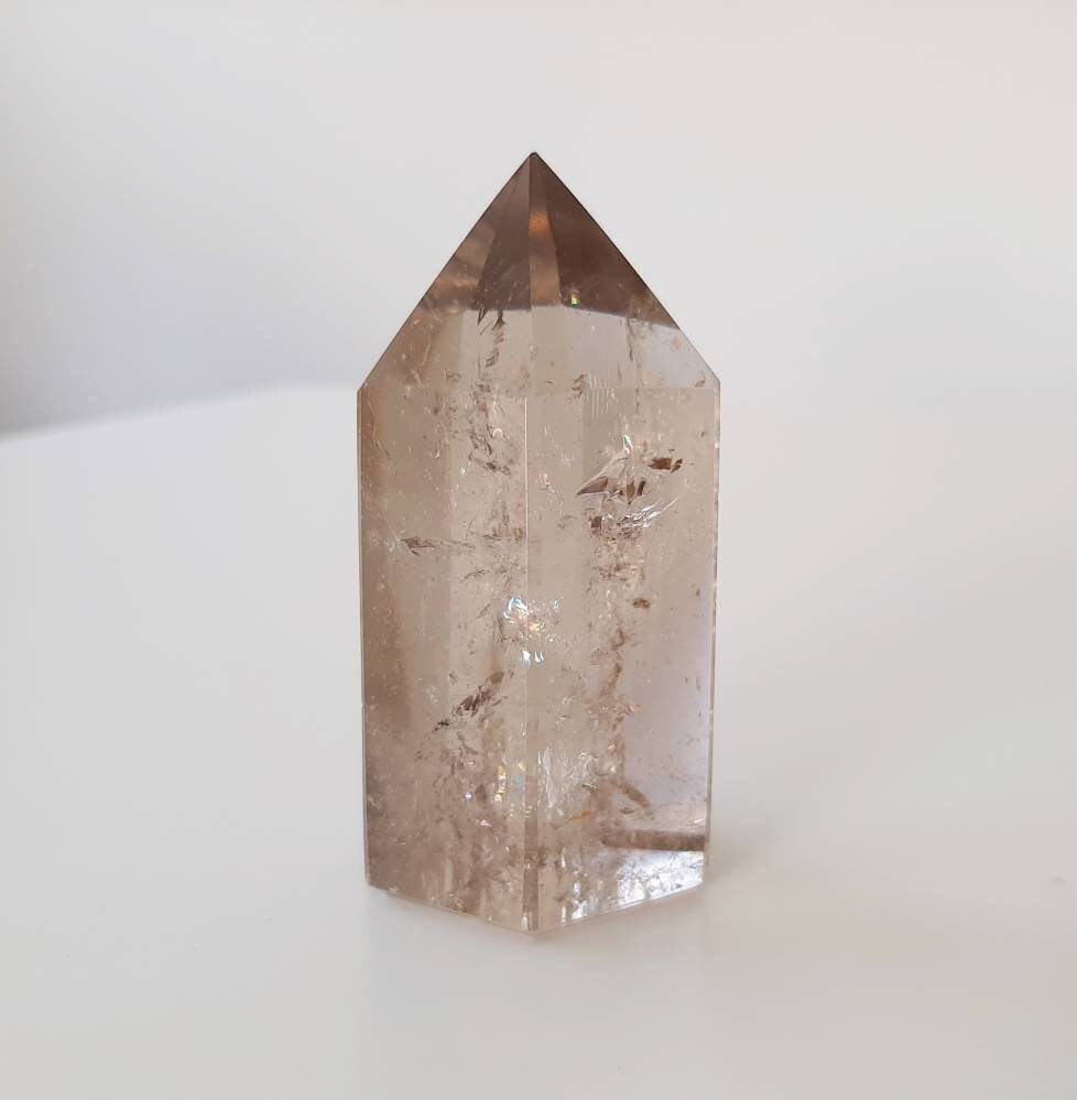 Smoky quartz tower