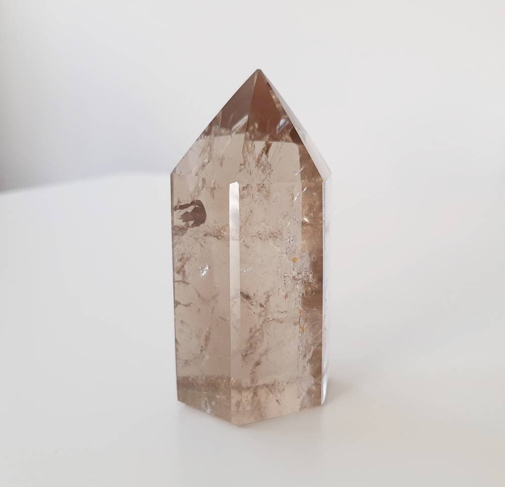 Smoky quartz tower