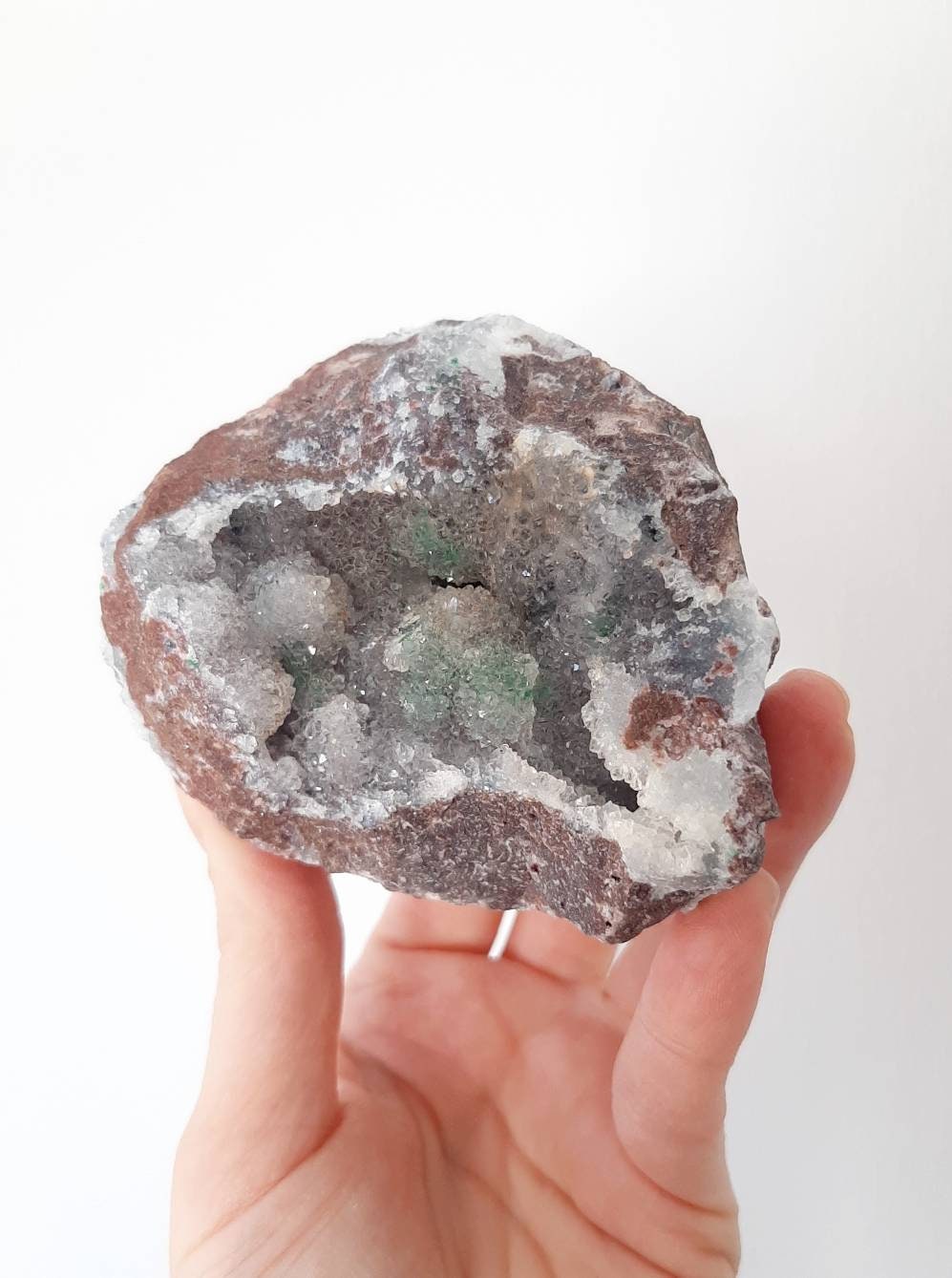 Chrysocolla, malachite & nickel