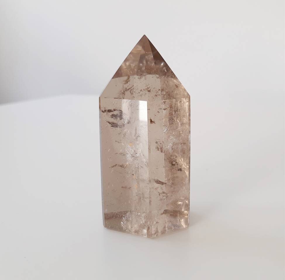 Smoky quartz tower