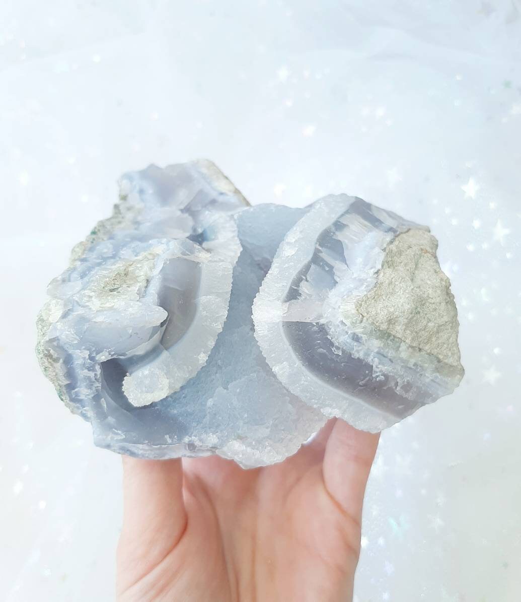 Blue lace agate