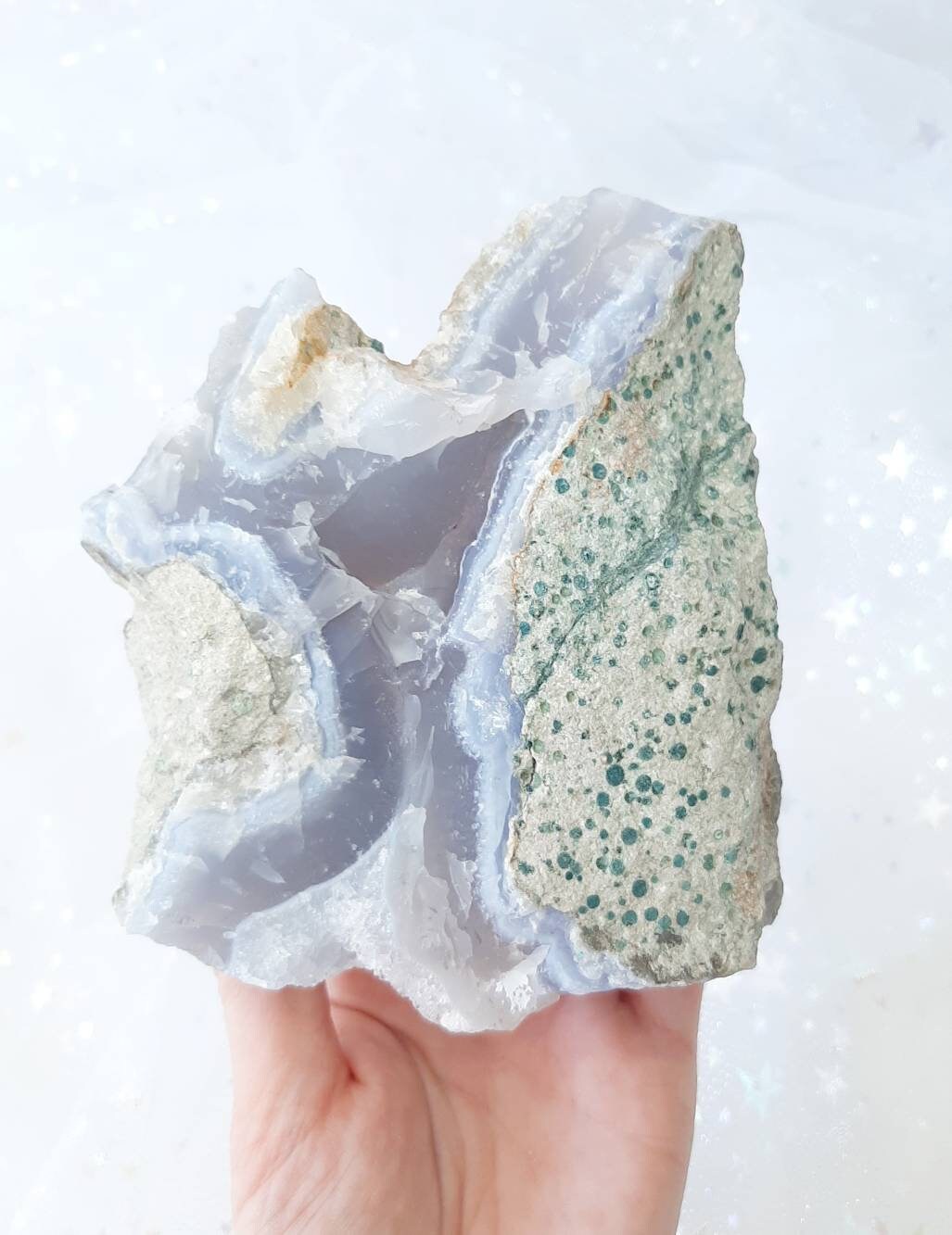 Blue lace agate