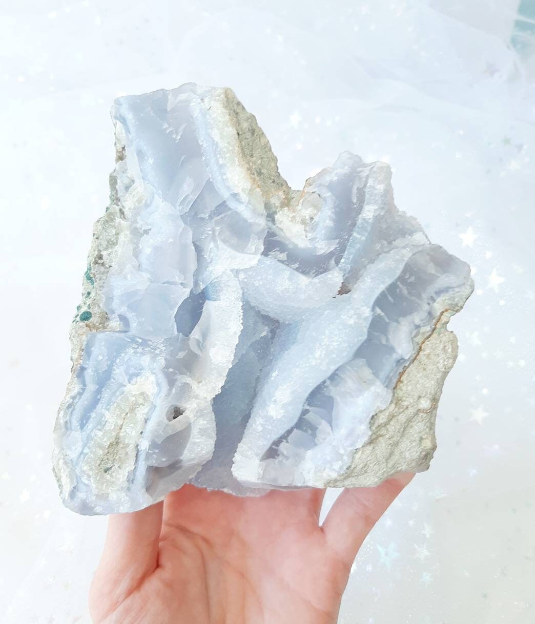 Blue lace agate