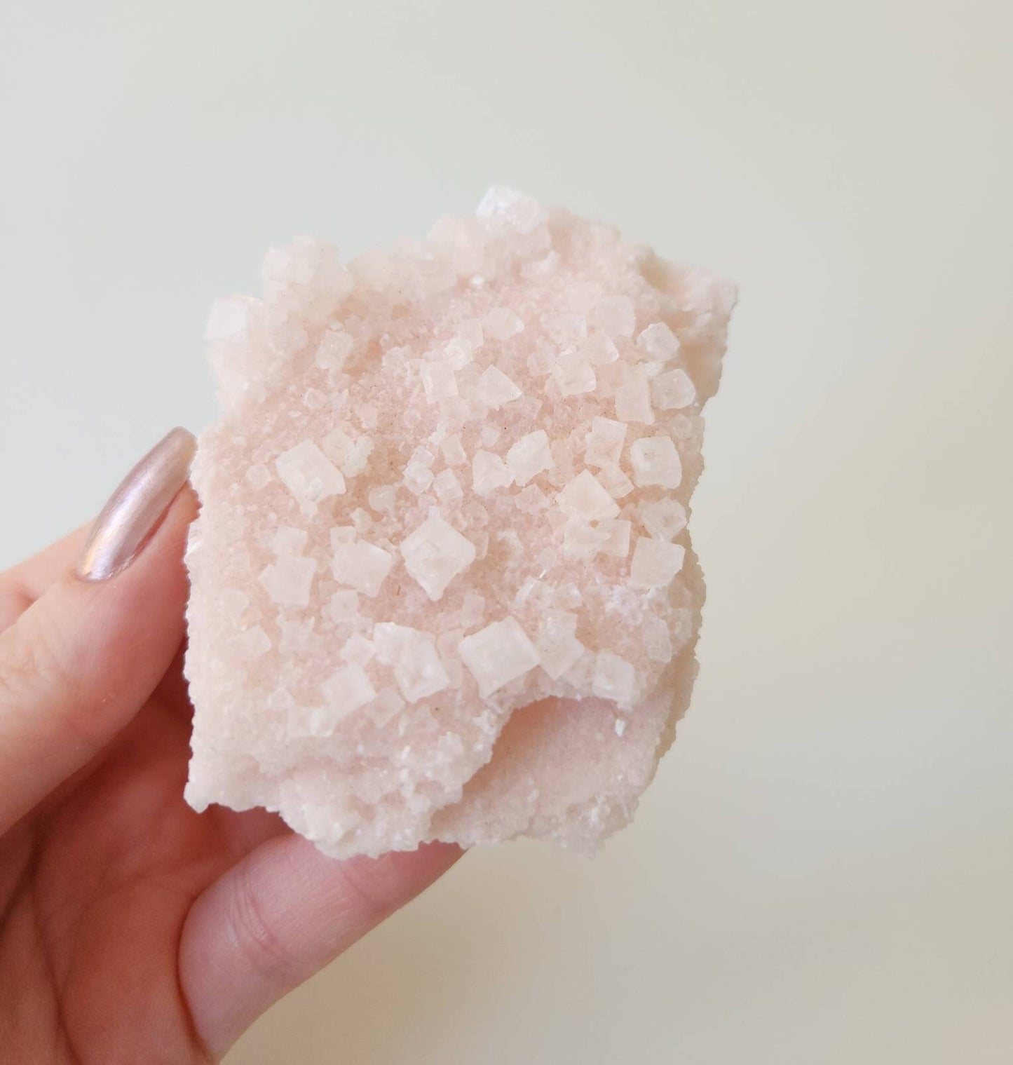 Searles Lake pink halite