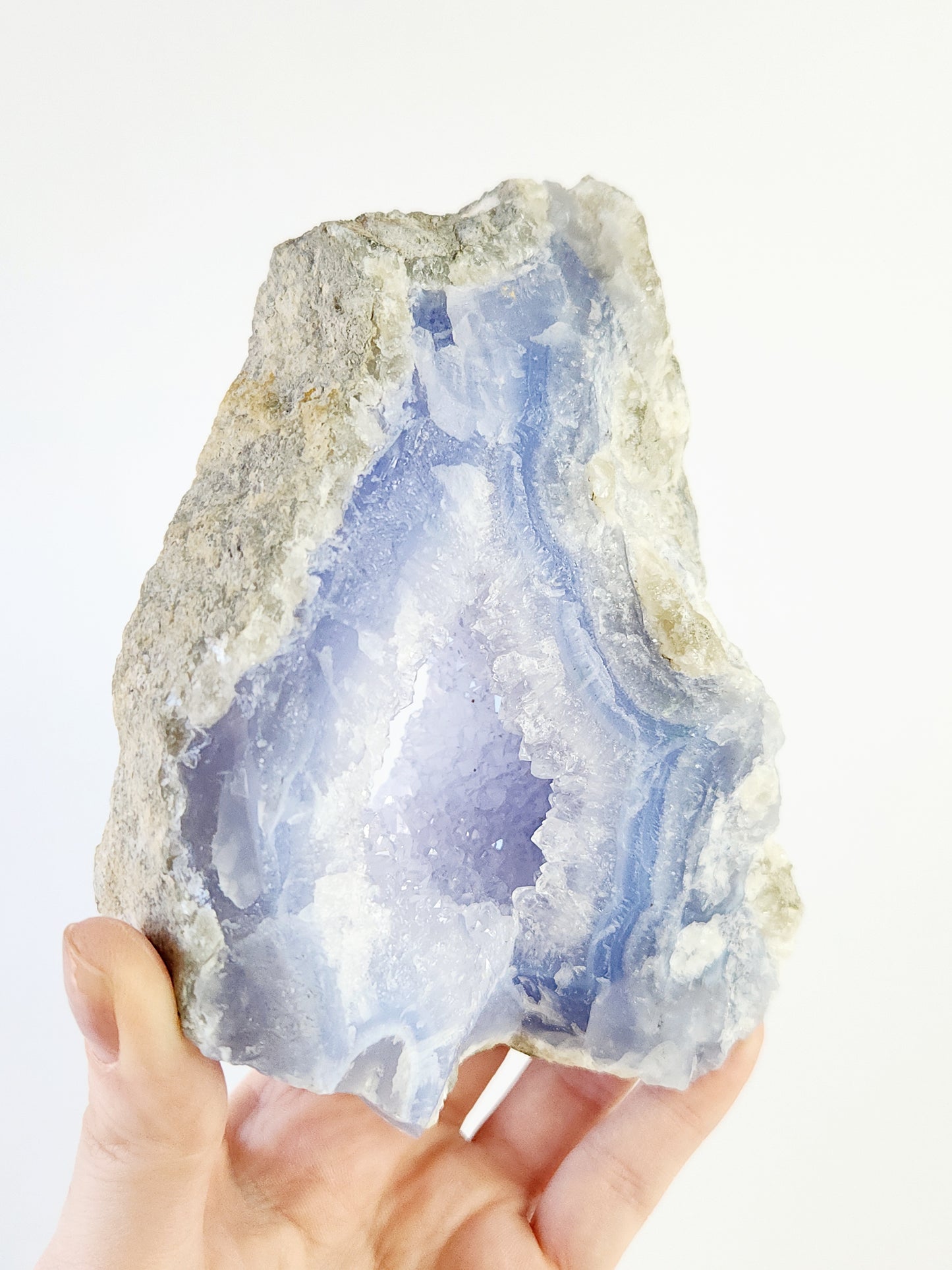 Blue lace agate portal