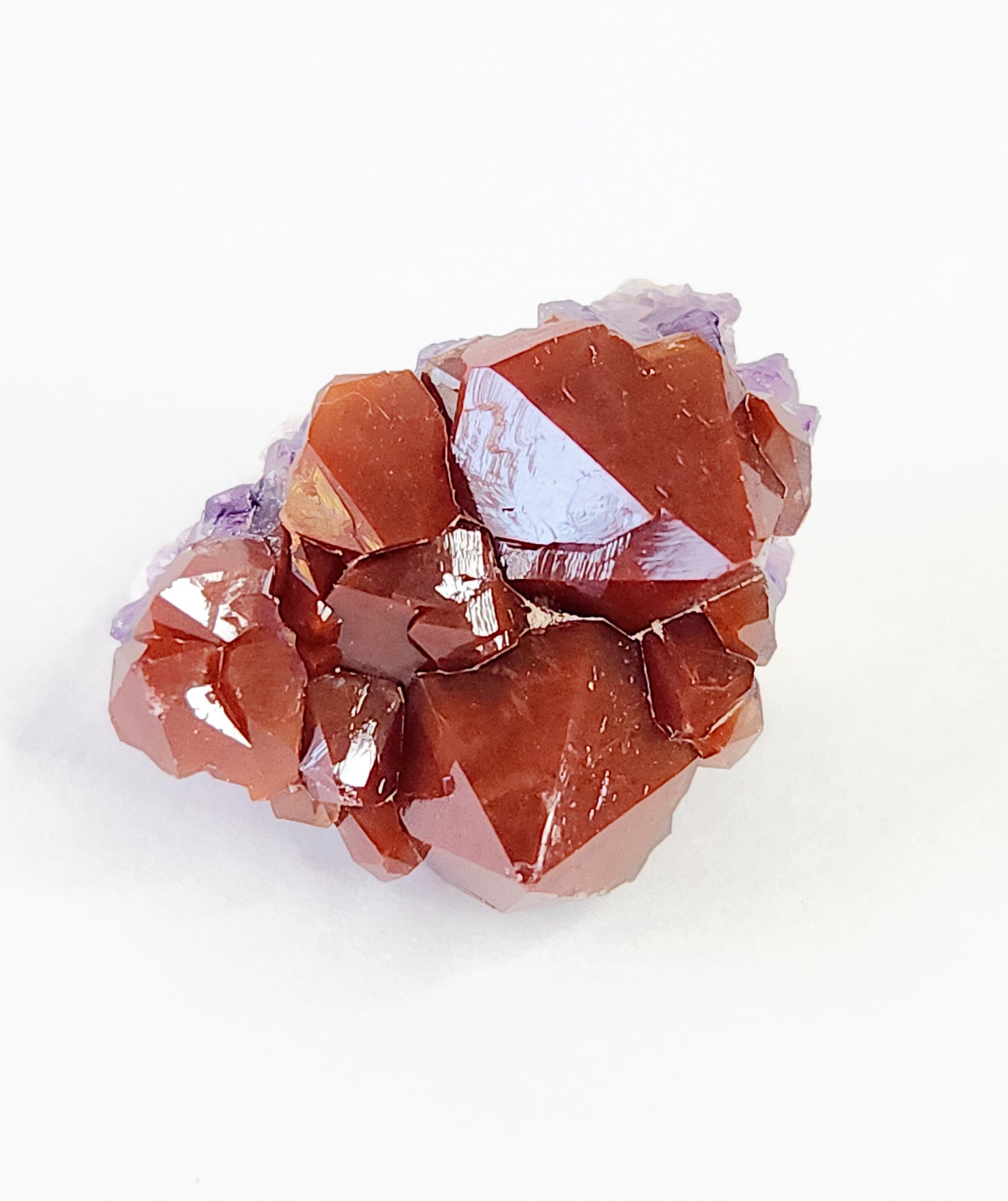 High quality red cap thunder bay amethyst