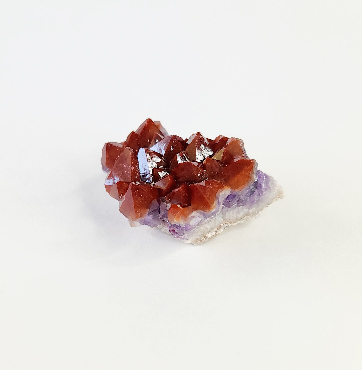 High quality red cap thunder bay amethyst