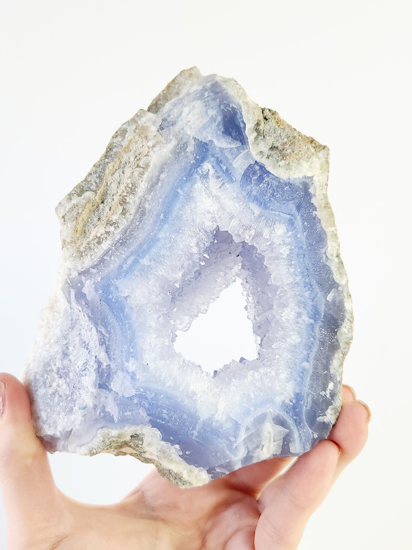 Blue lace agate portal