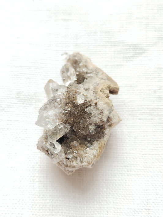 Herkimer diamonds in situ