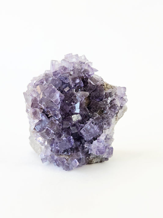 Spanish purple cubic fluorite