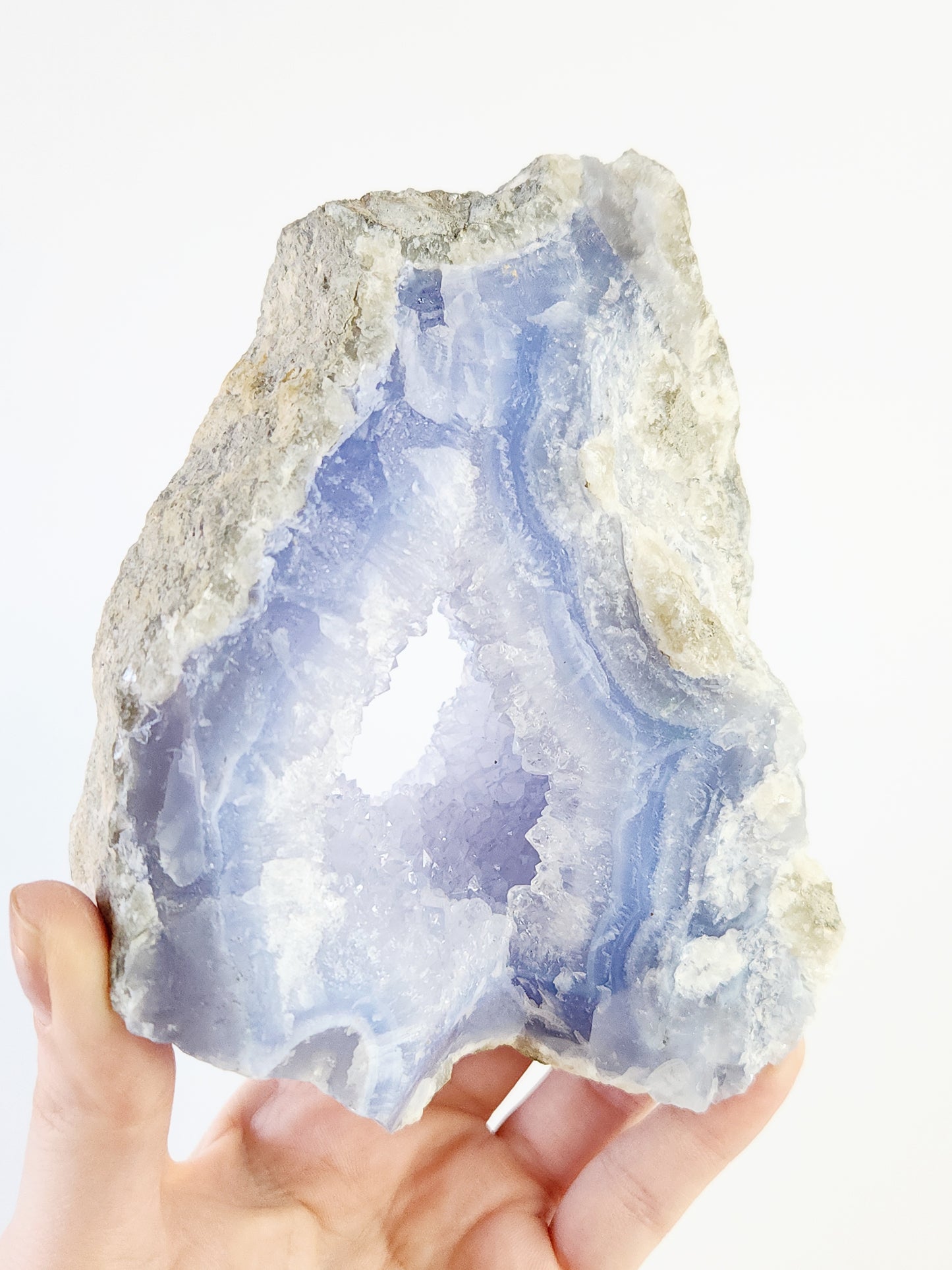 Blue lace agate portal