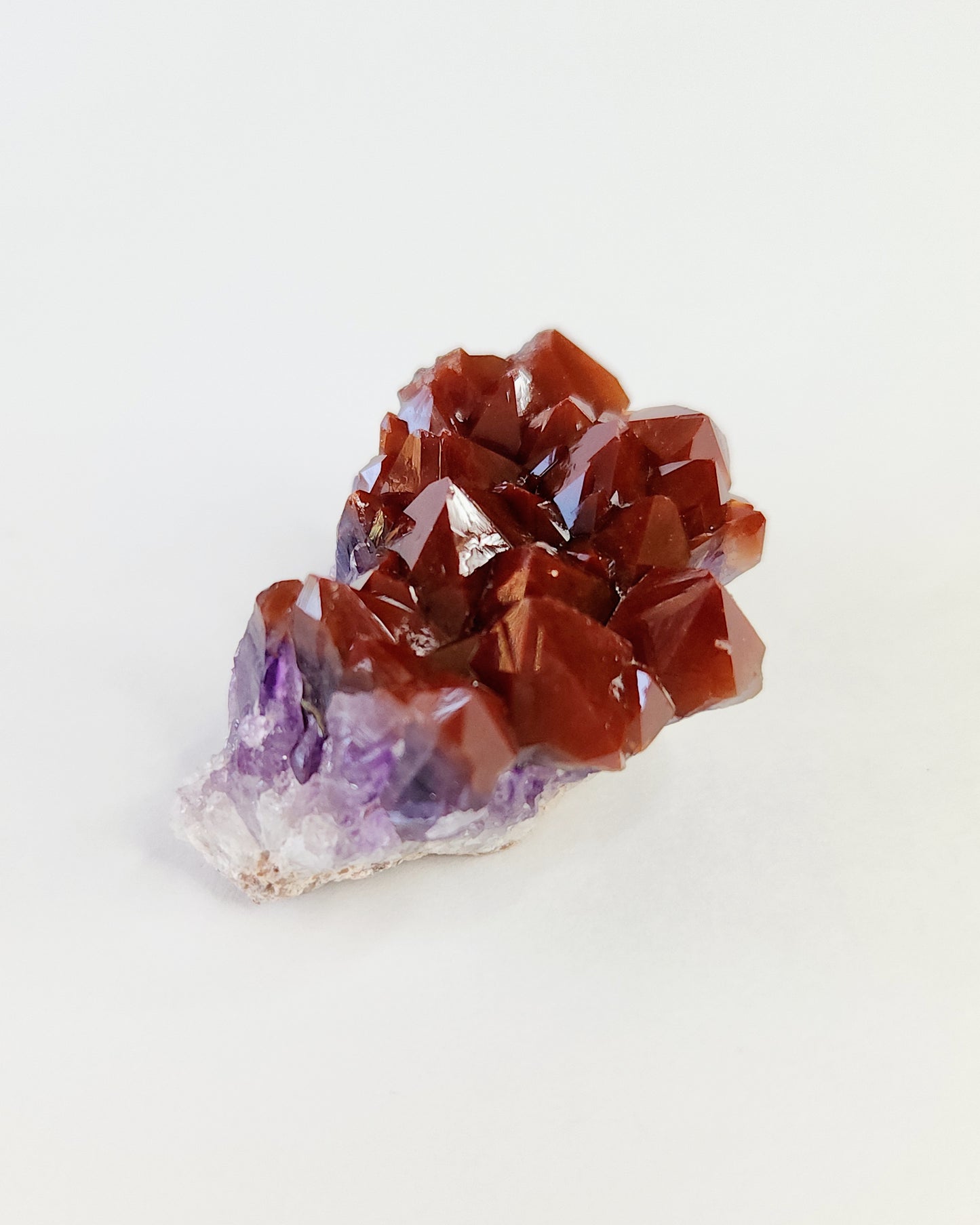 High quality red cap thunder bay amethyst