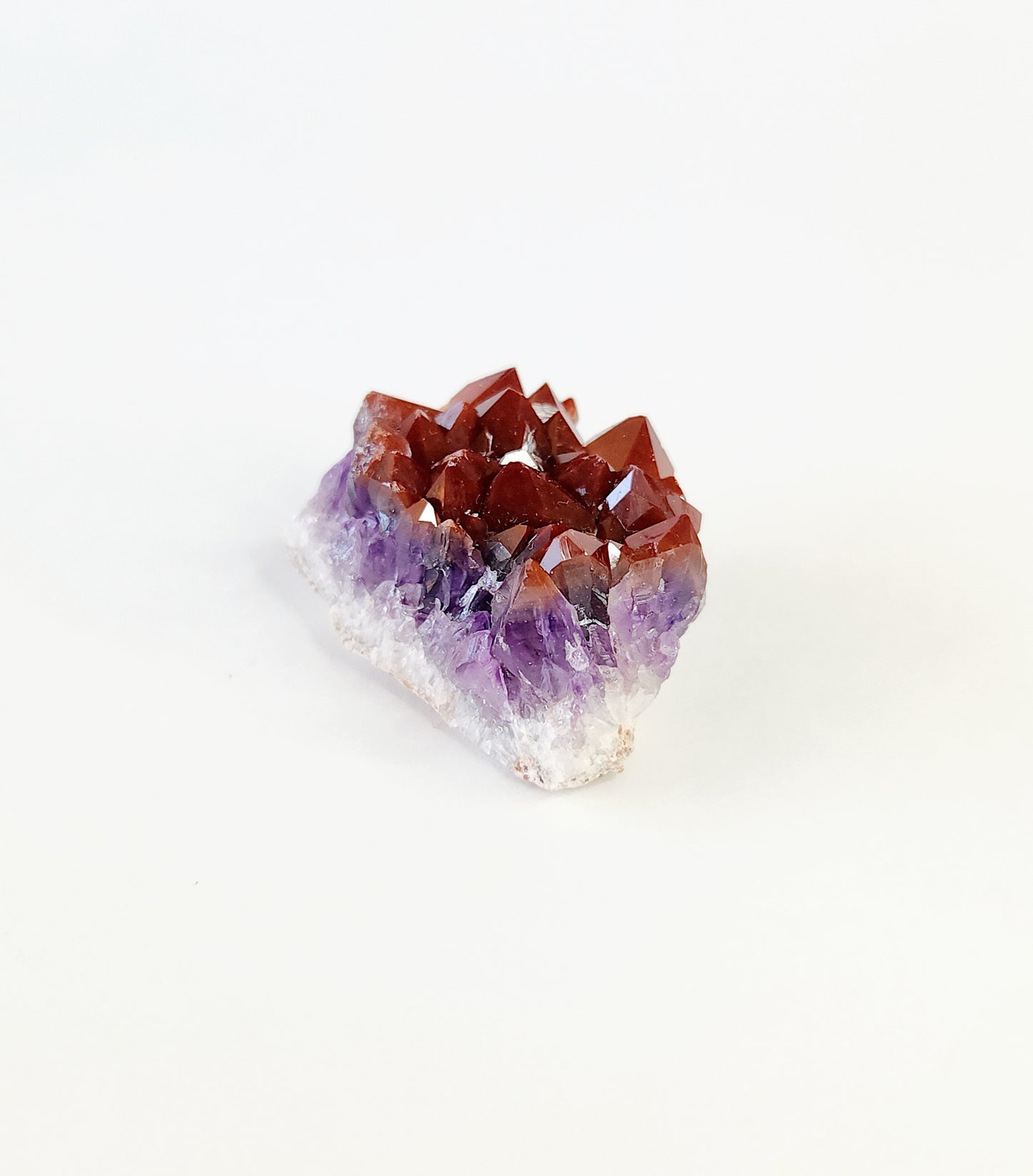 High quality red cap thunder bay amethyst