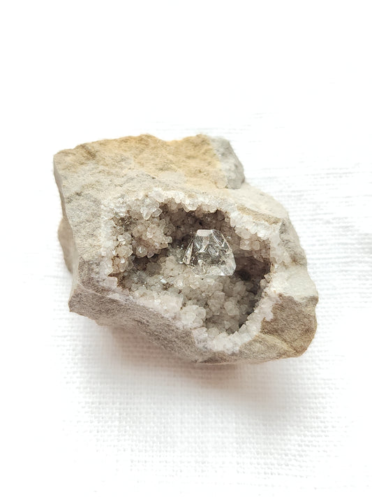 Herkimer diamond in situ