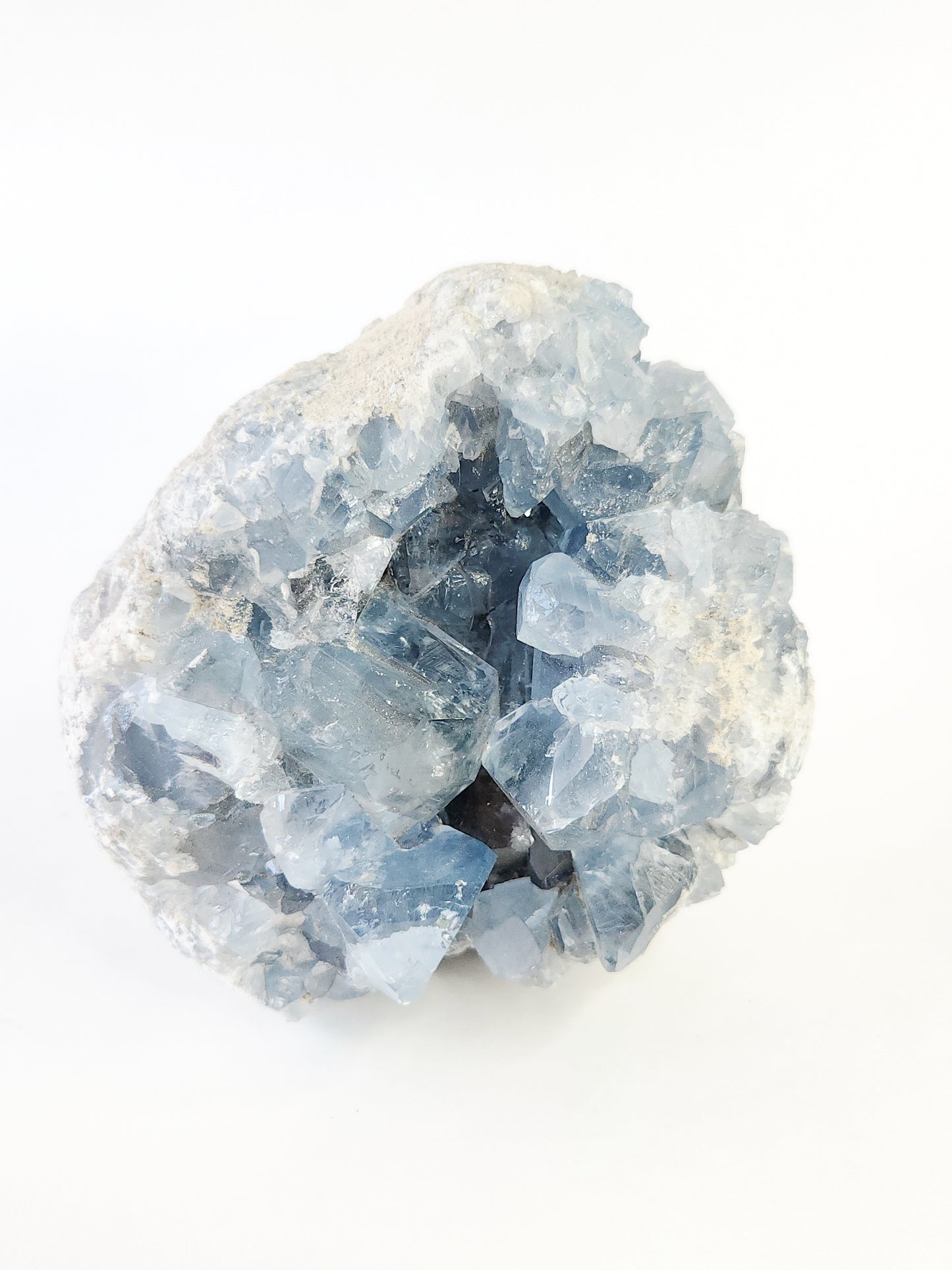 Celestite geode