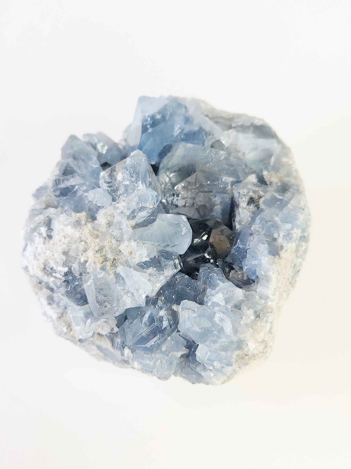 Celestite geode