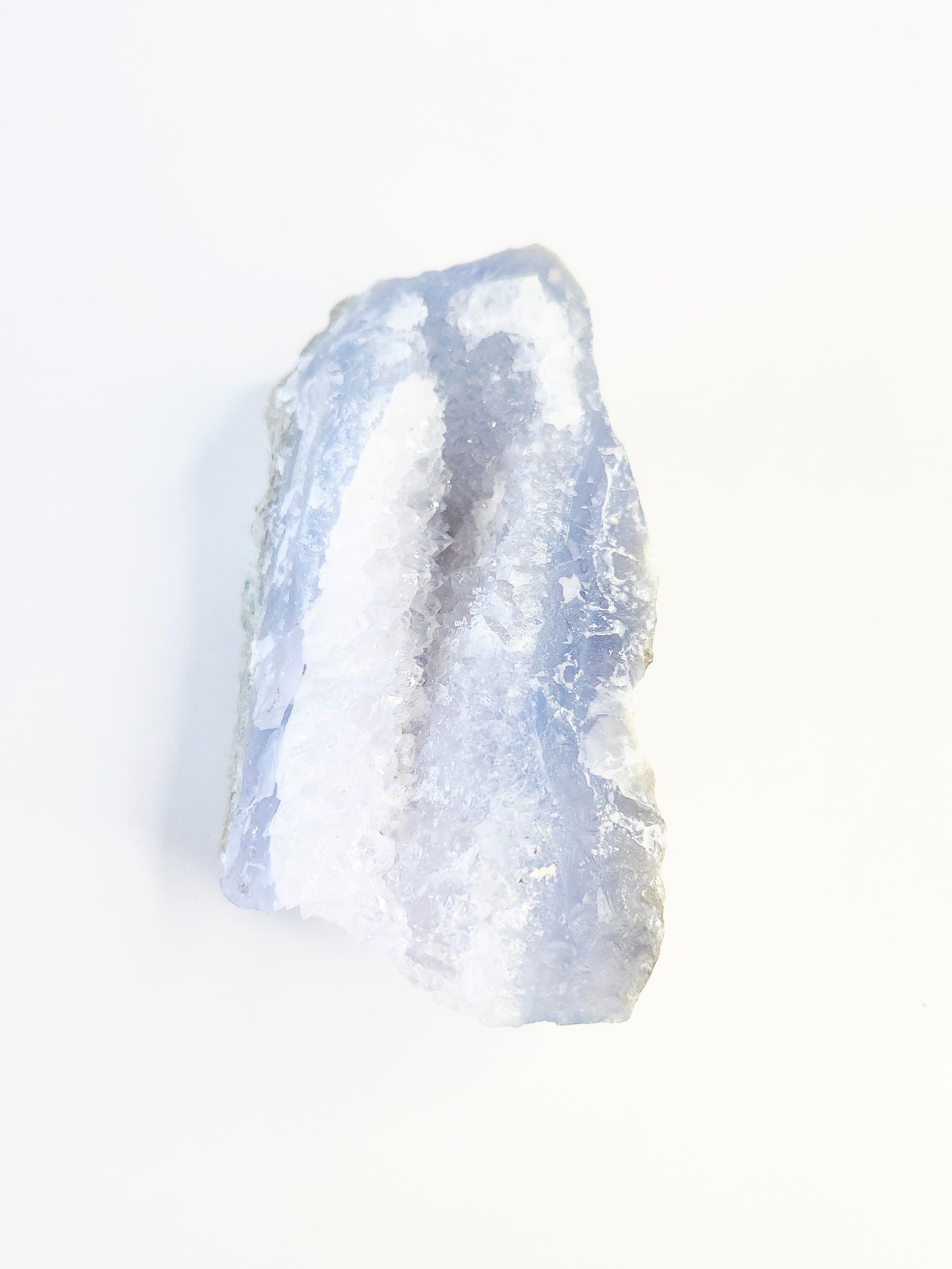 Crystalline blue lace agate