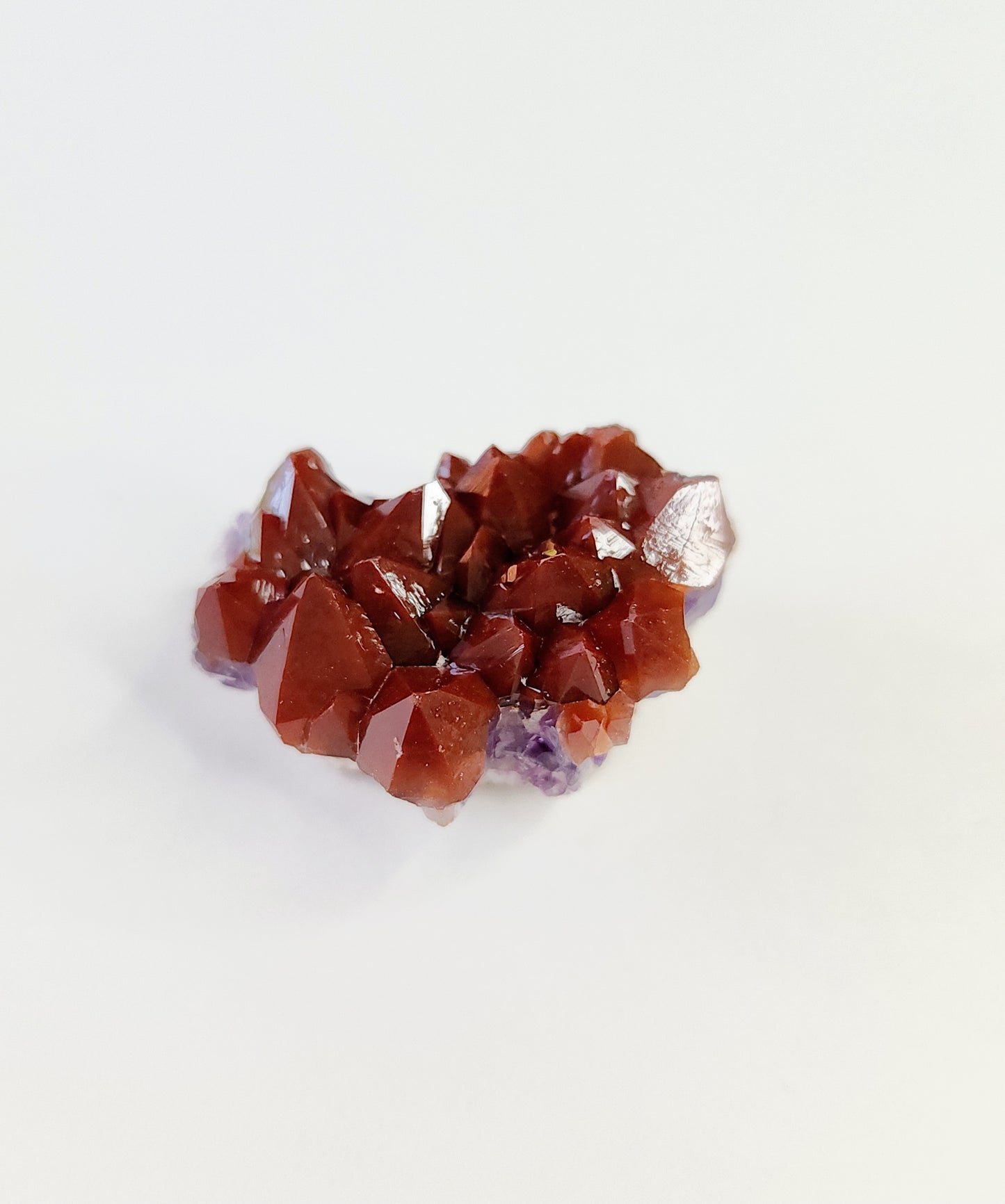 High quality red cap thunder bay amethyst