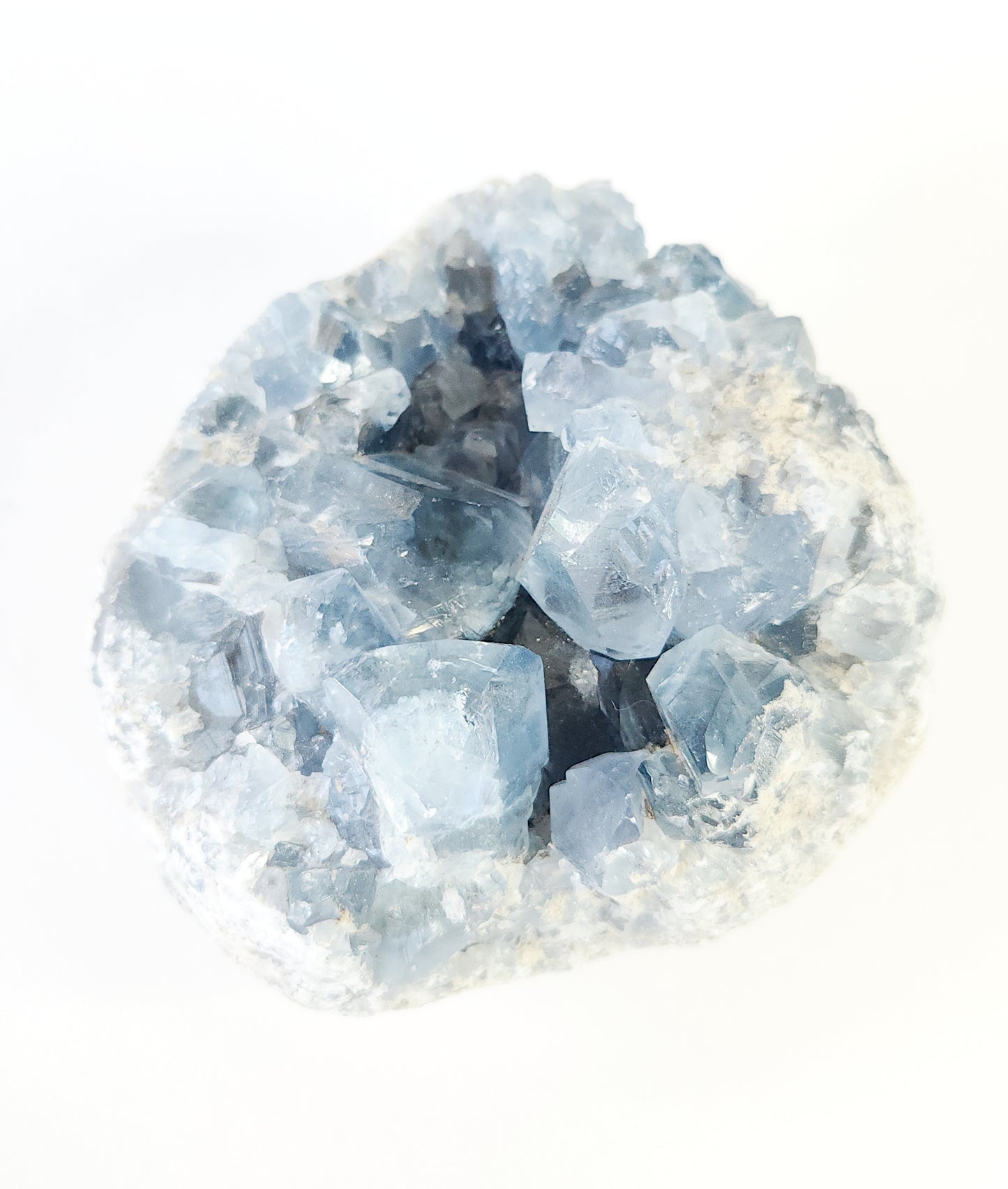 Celestite geode