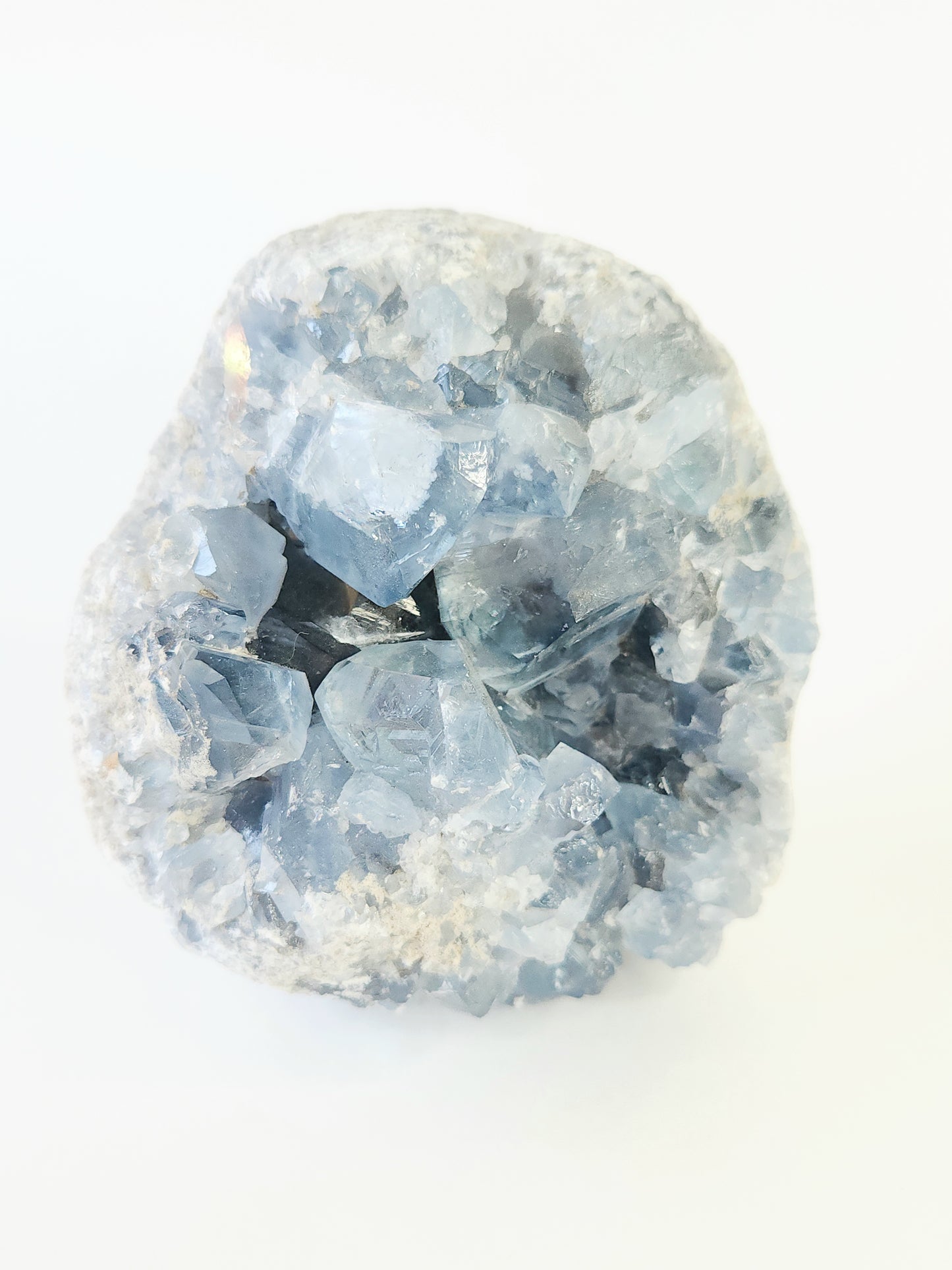 Celestite geode