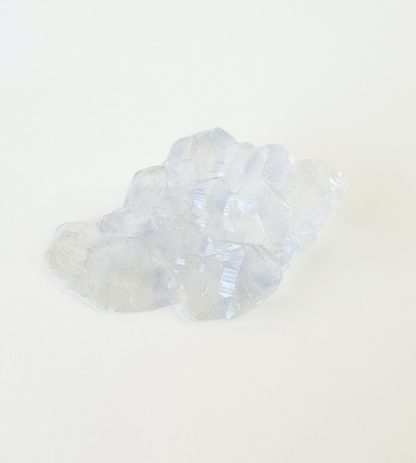 Glitter & glassy etched fluorite