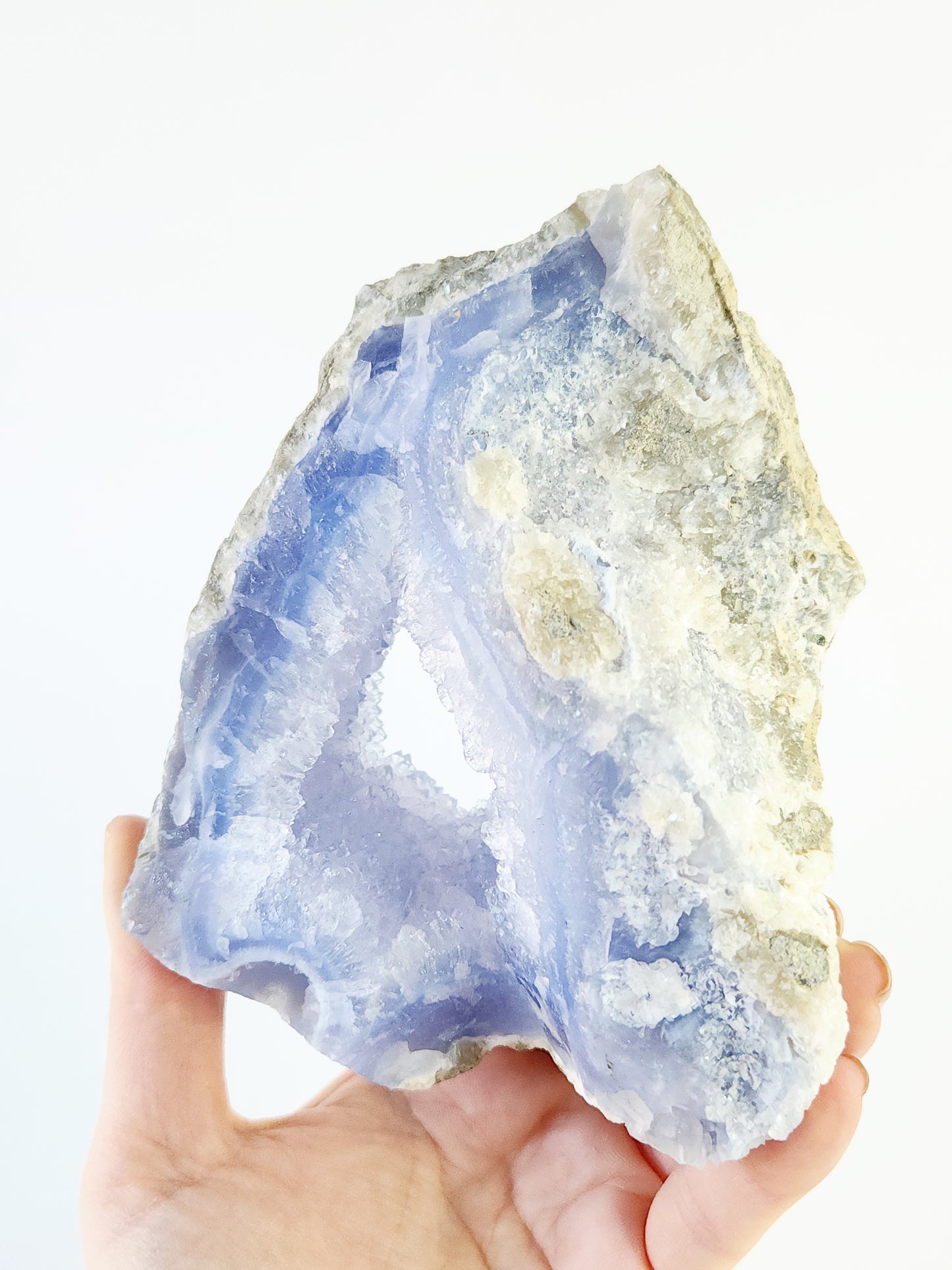 Blue lace agate portal