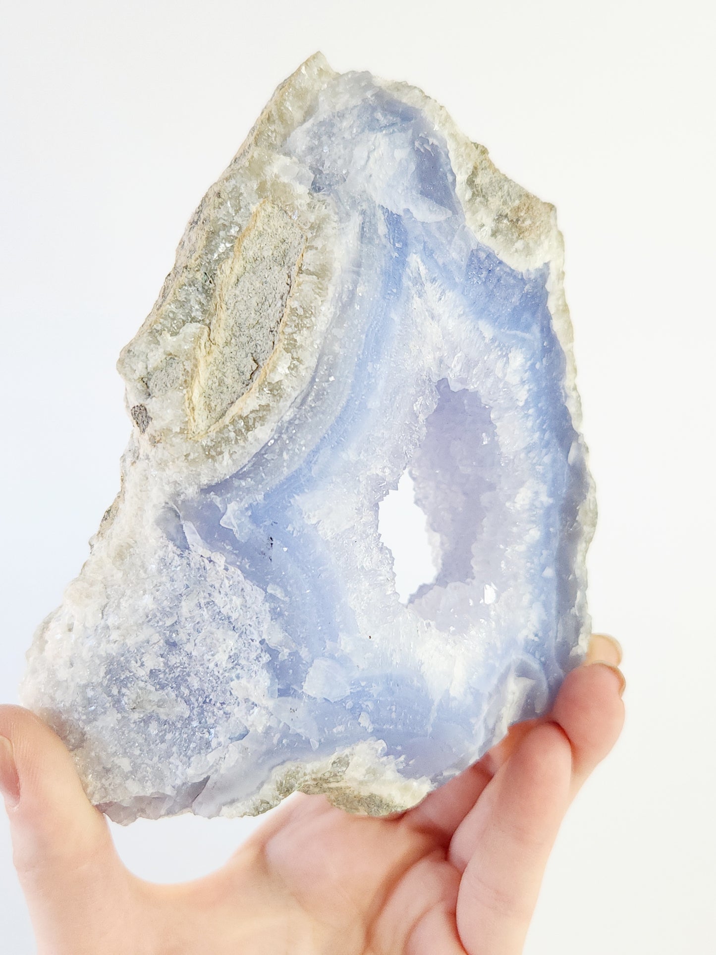 Blue lace agate portal