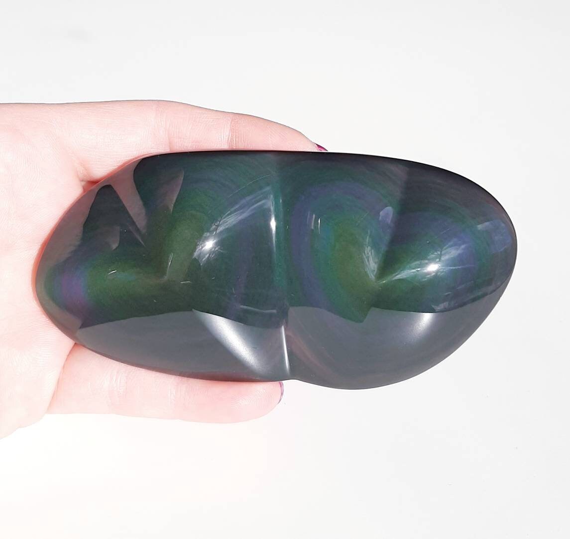 Rainbow obsidian sweethearts