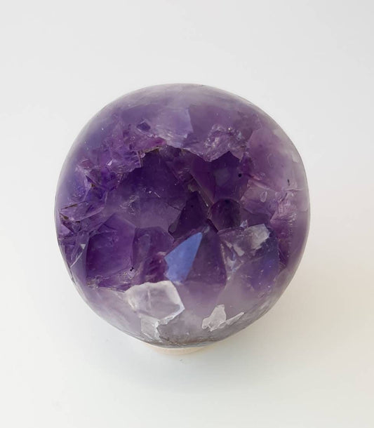 Amethyst geode sphere