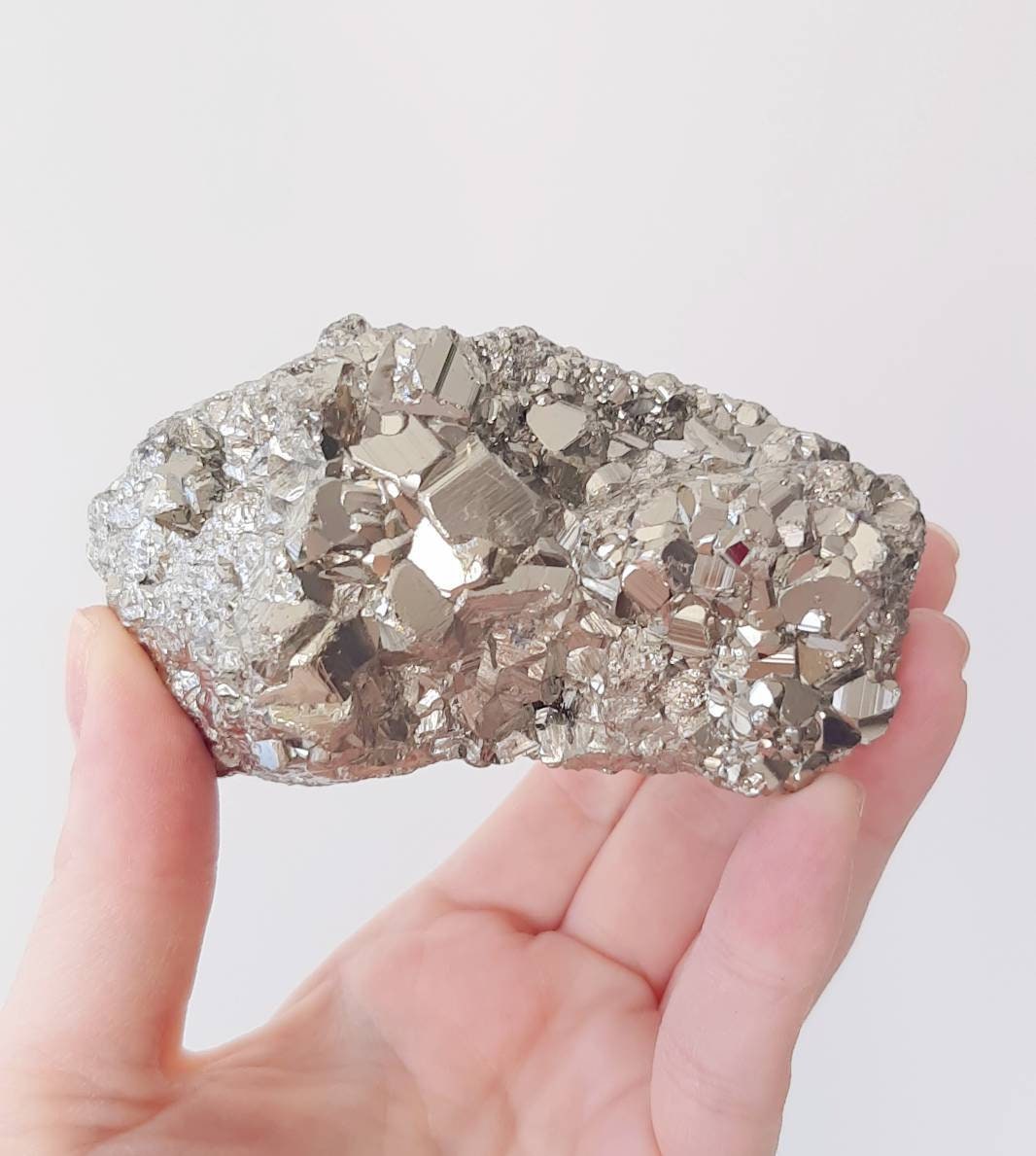 All that glitters pyrite cluster