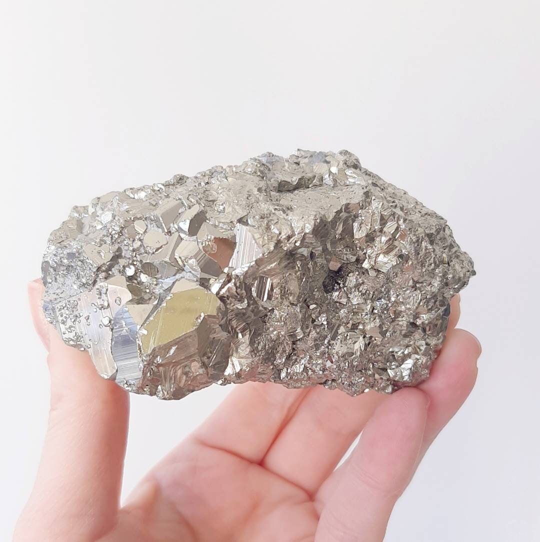 All that glitters pyrite cluster