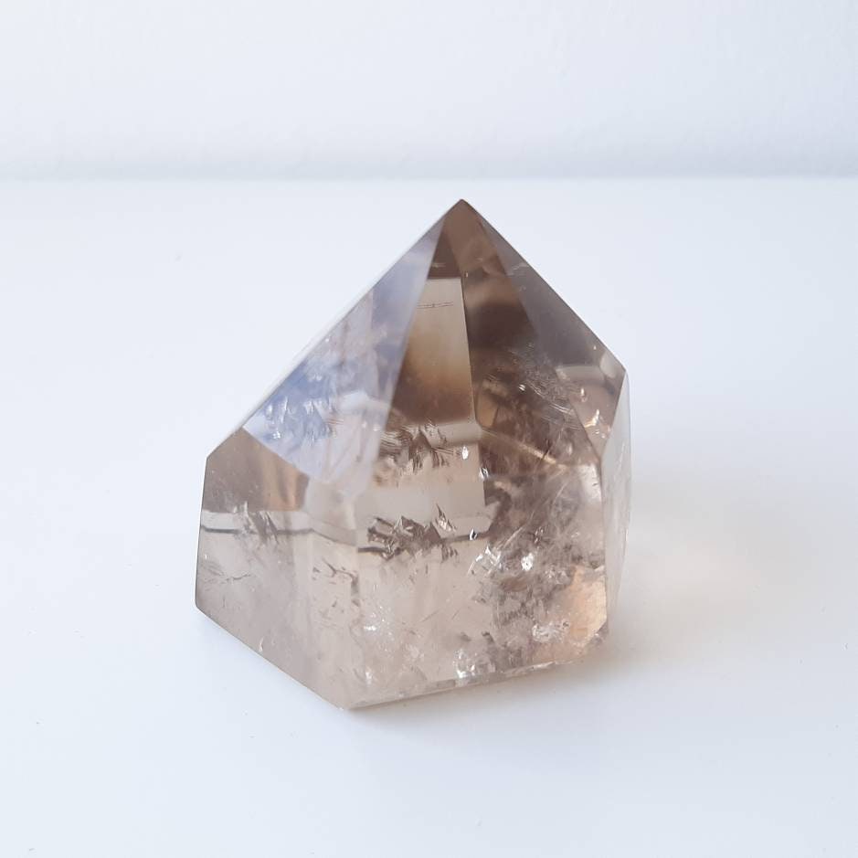 Smoky quartz tower