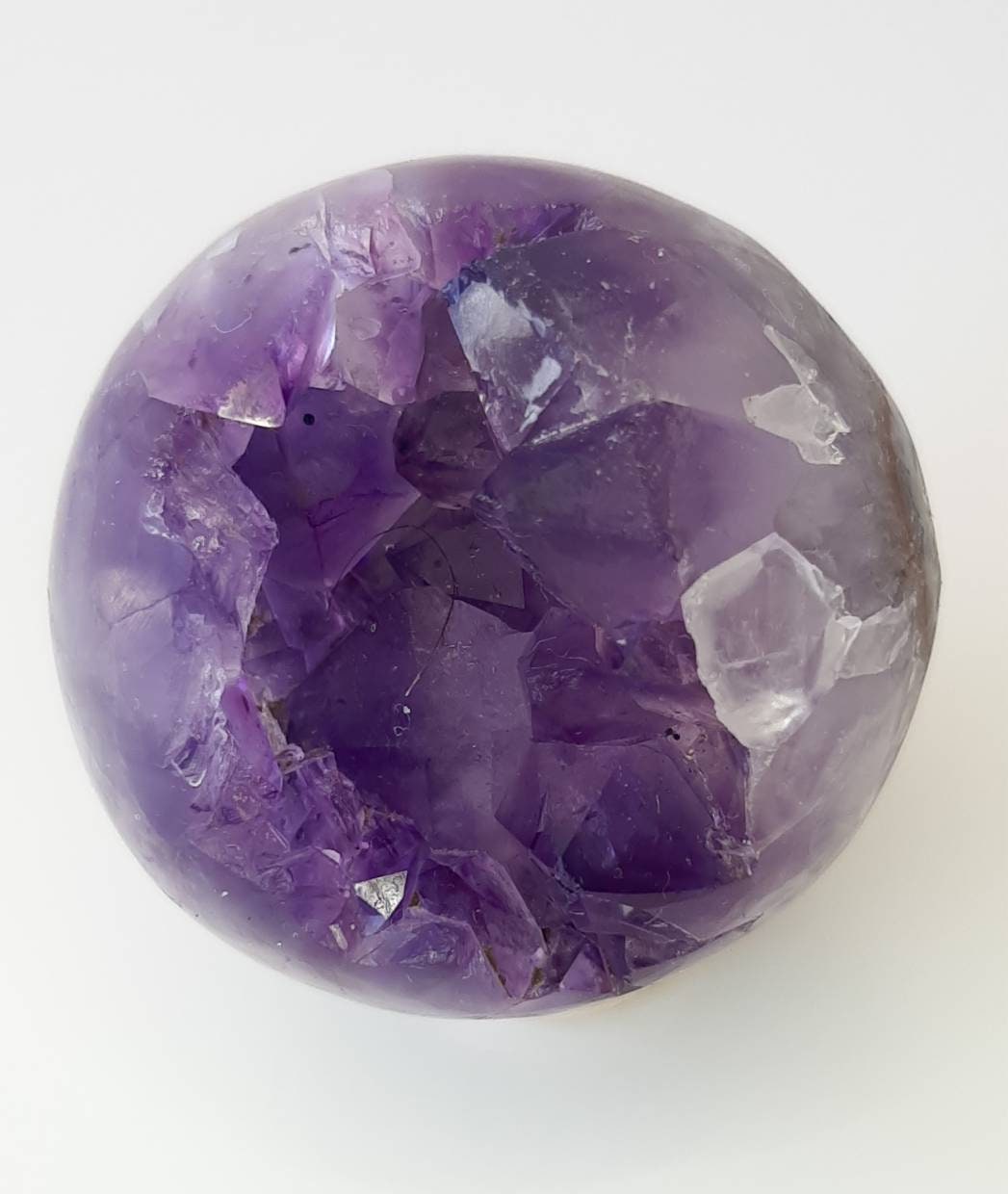 Amethyst geode sphere