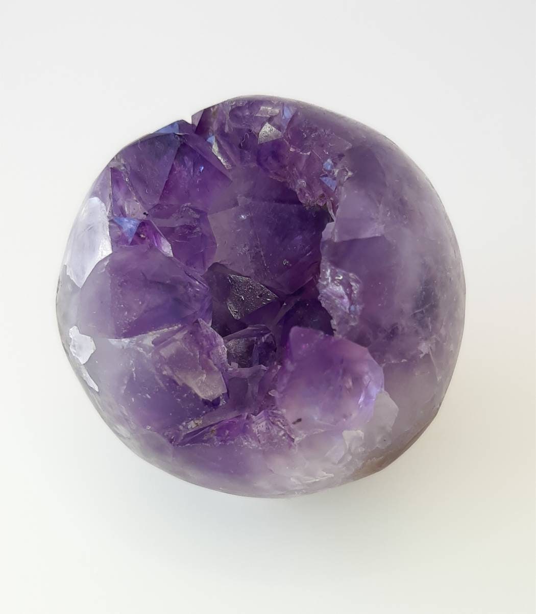 Amethyst geode sphere