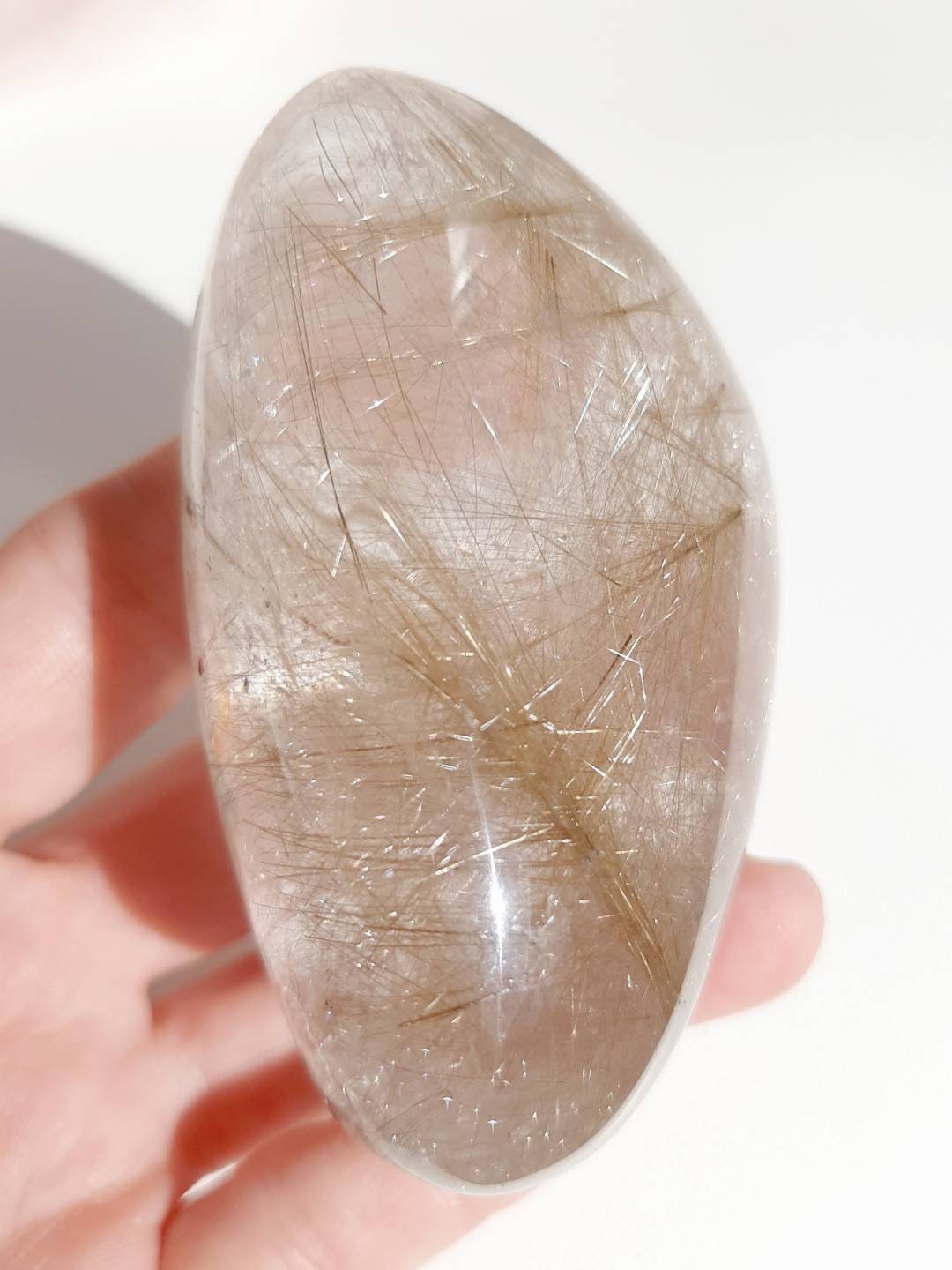 Rutile quartz optical lens