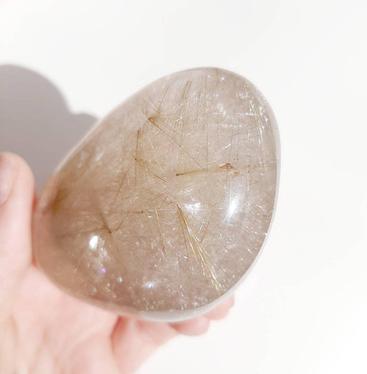 Rutile quartz optical lens