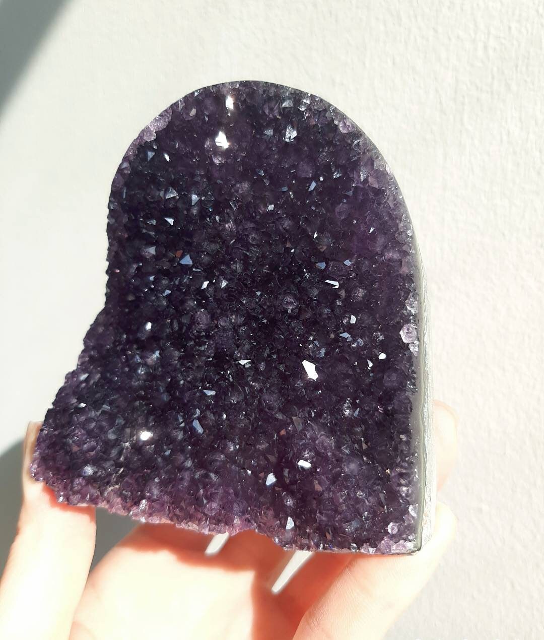 Grape jelly galaxy amethyst