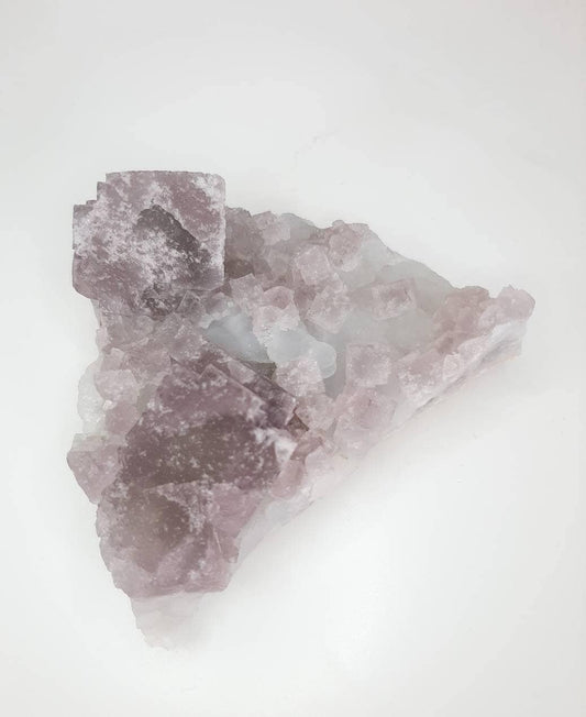 Fluorite & botryoidal chalcedony