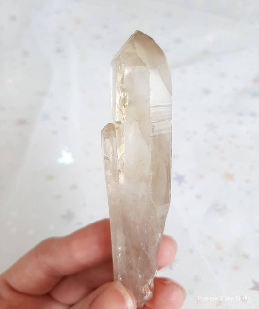 Natural citrine point