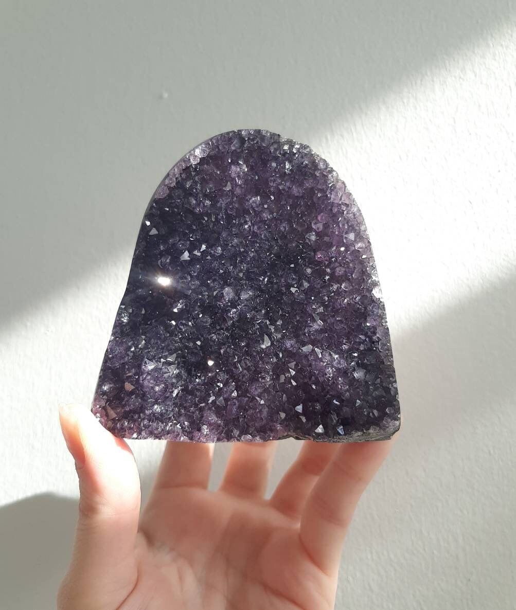 Grape jelly galaxy amethyst