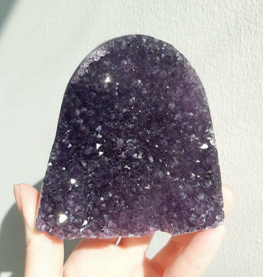 Grape jelly galaxy amethyst