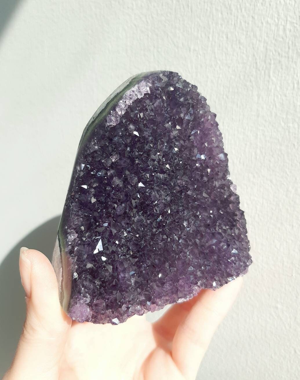 Grape jelly galaxy amethyst