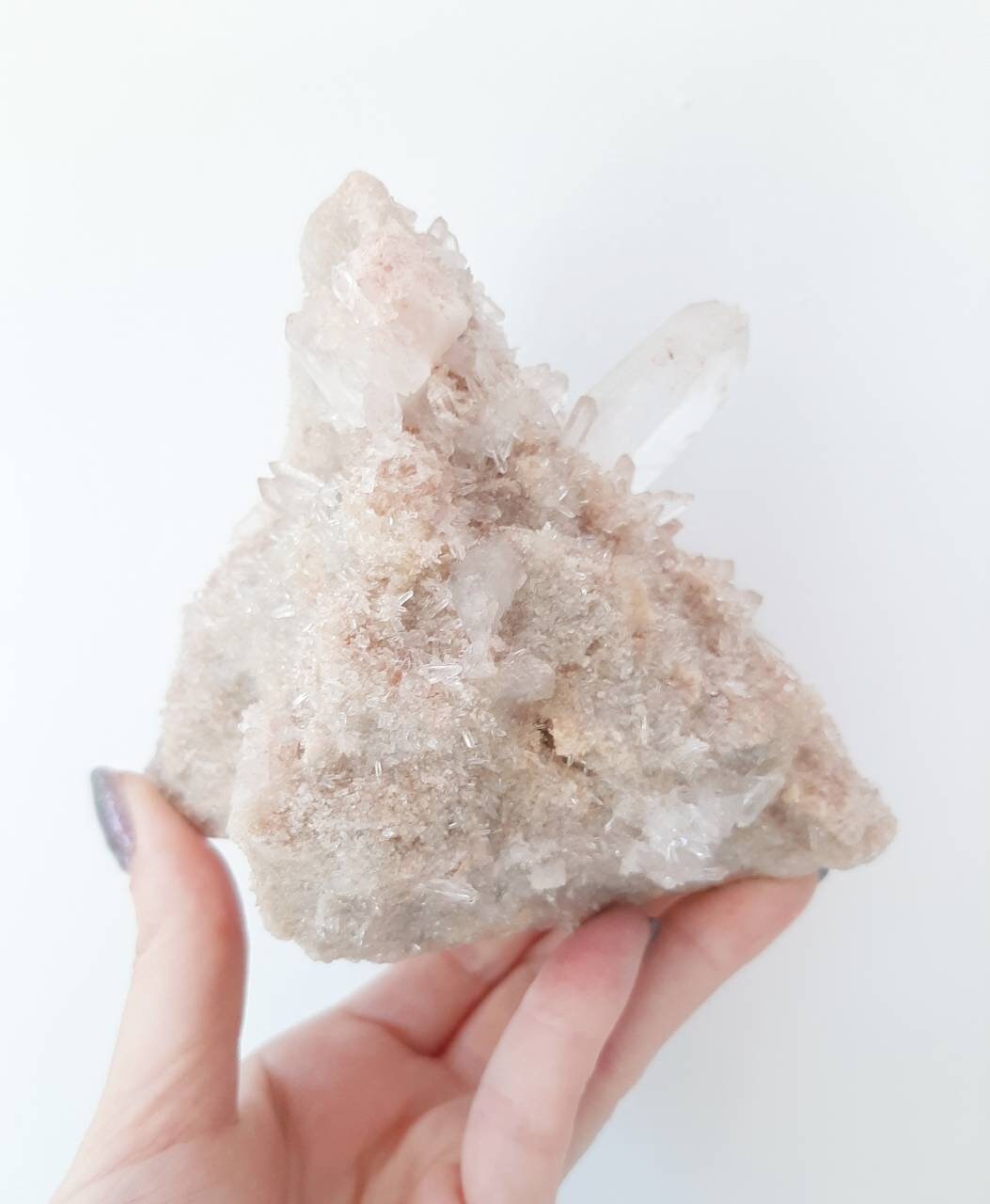 Pink Himalayan quartz