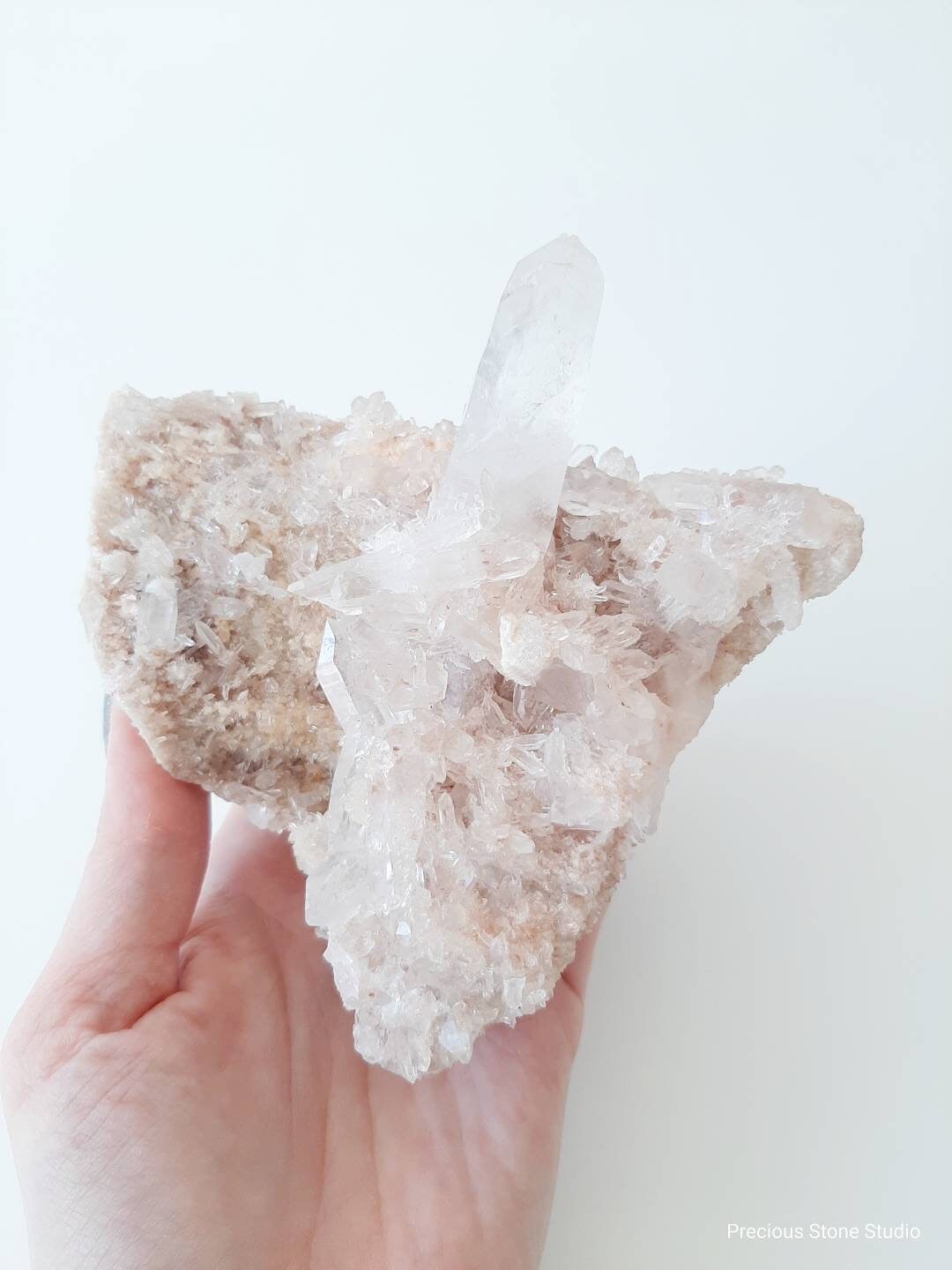 Pink Himalayan quartz