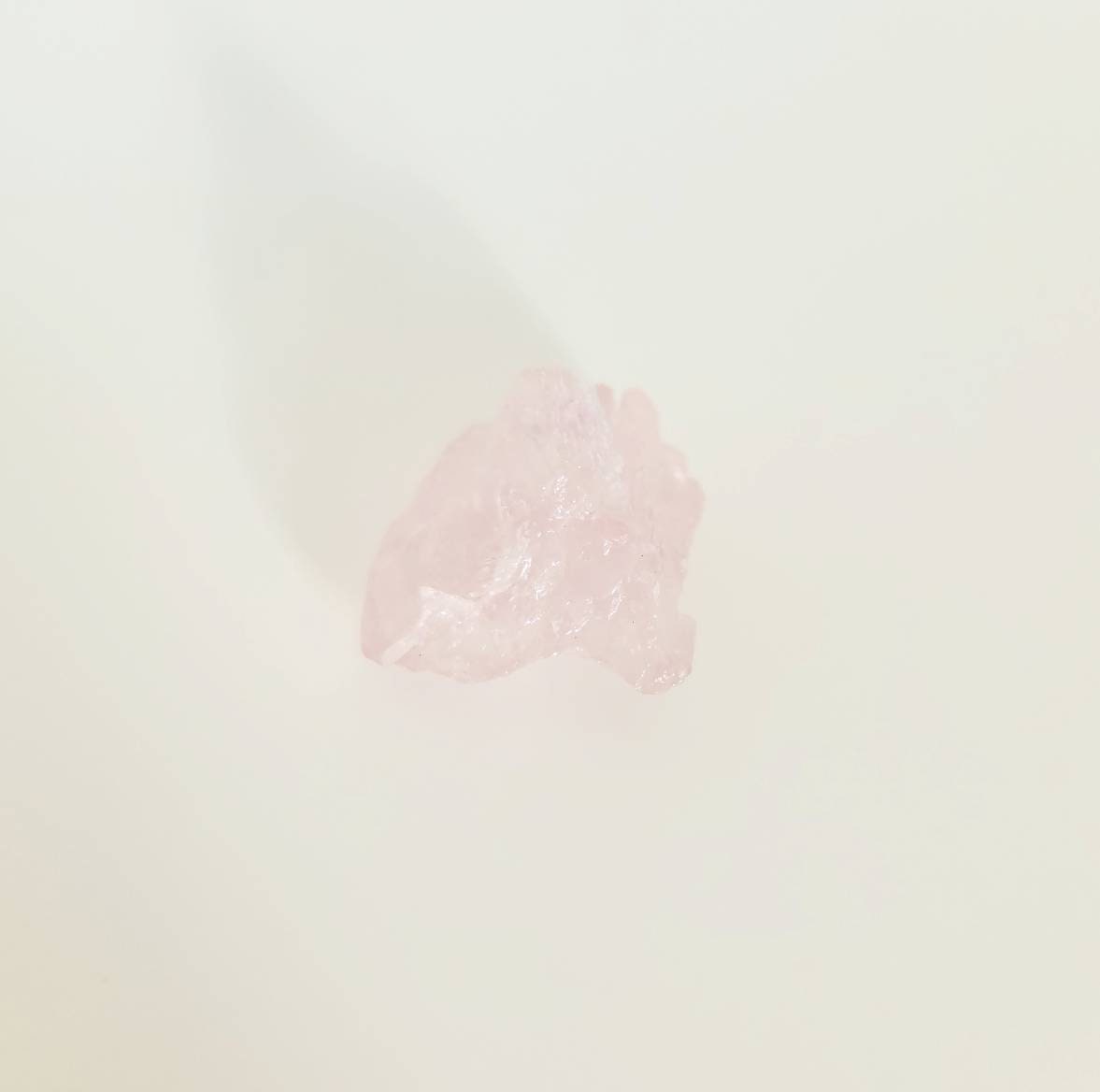 Elestial crystallized rose quartz